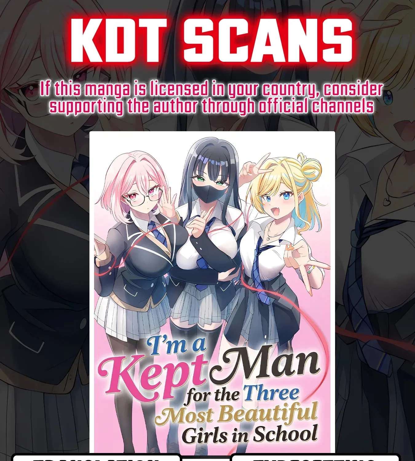 I'm a Kept Man for the Three Most Beautiful Girls in School Chapter 2 - page 1