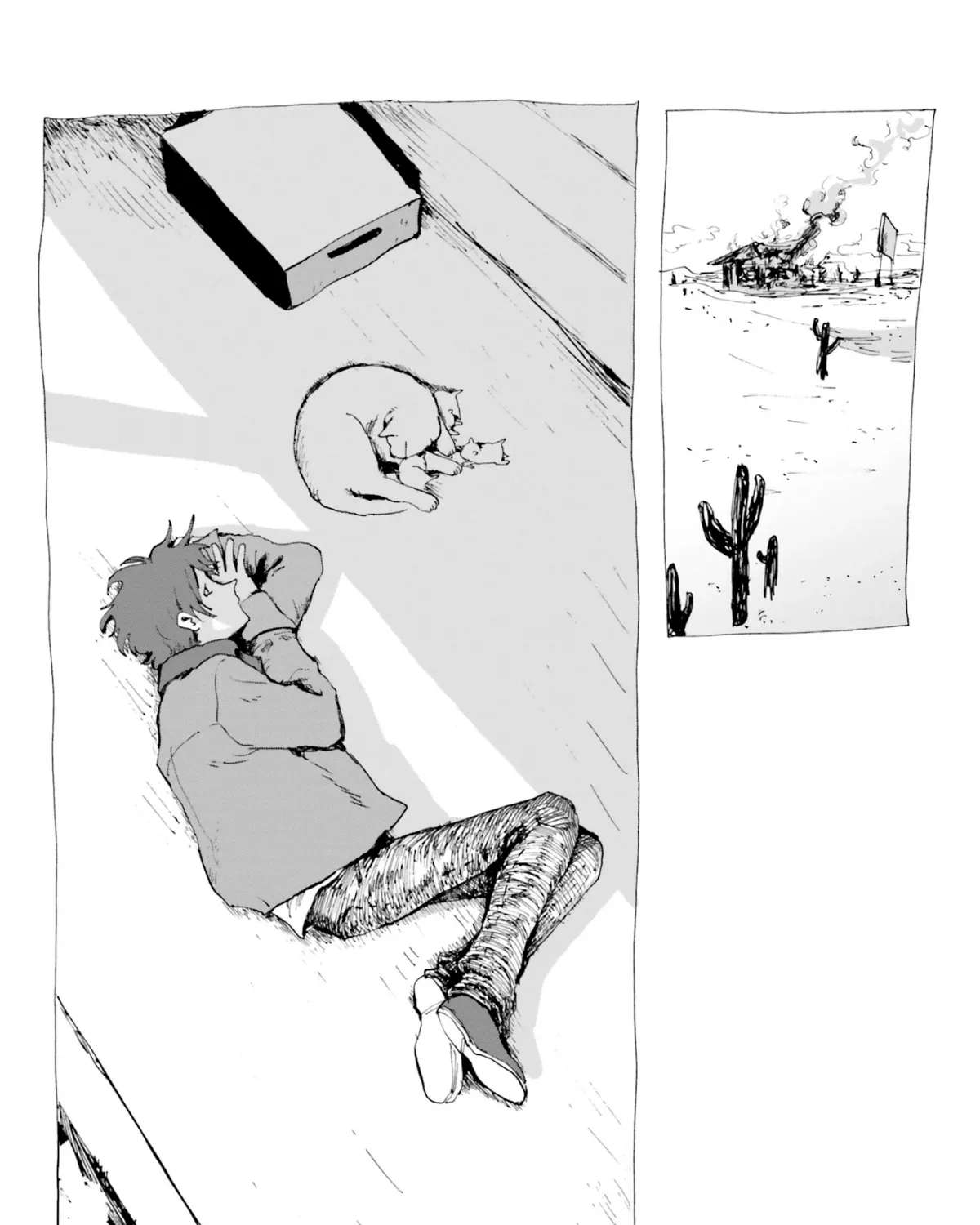 Tenrai-sama to Ningen no Heso: Hirako Waka Shoki Sakuhinshū Chapter 3 - page 63