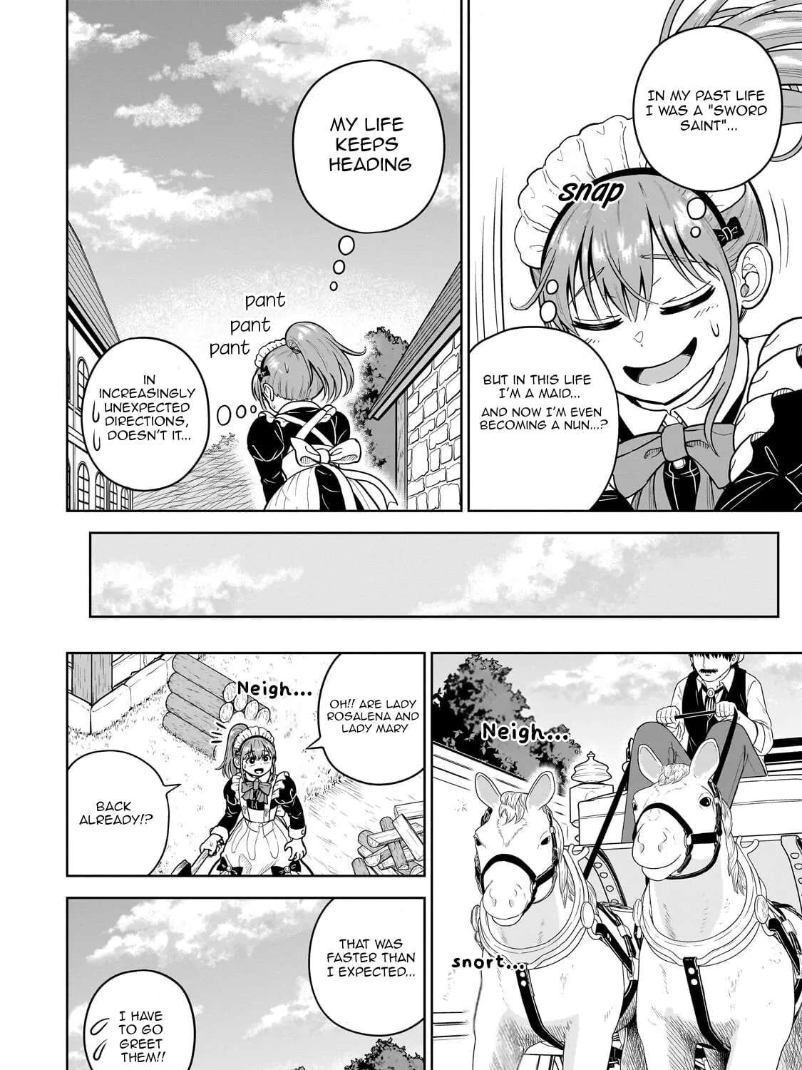Saikyou no Kensei, Bishoujo Maid ni Tensei Shi Houki de Musou Suru Chapter 10 - page 12