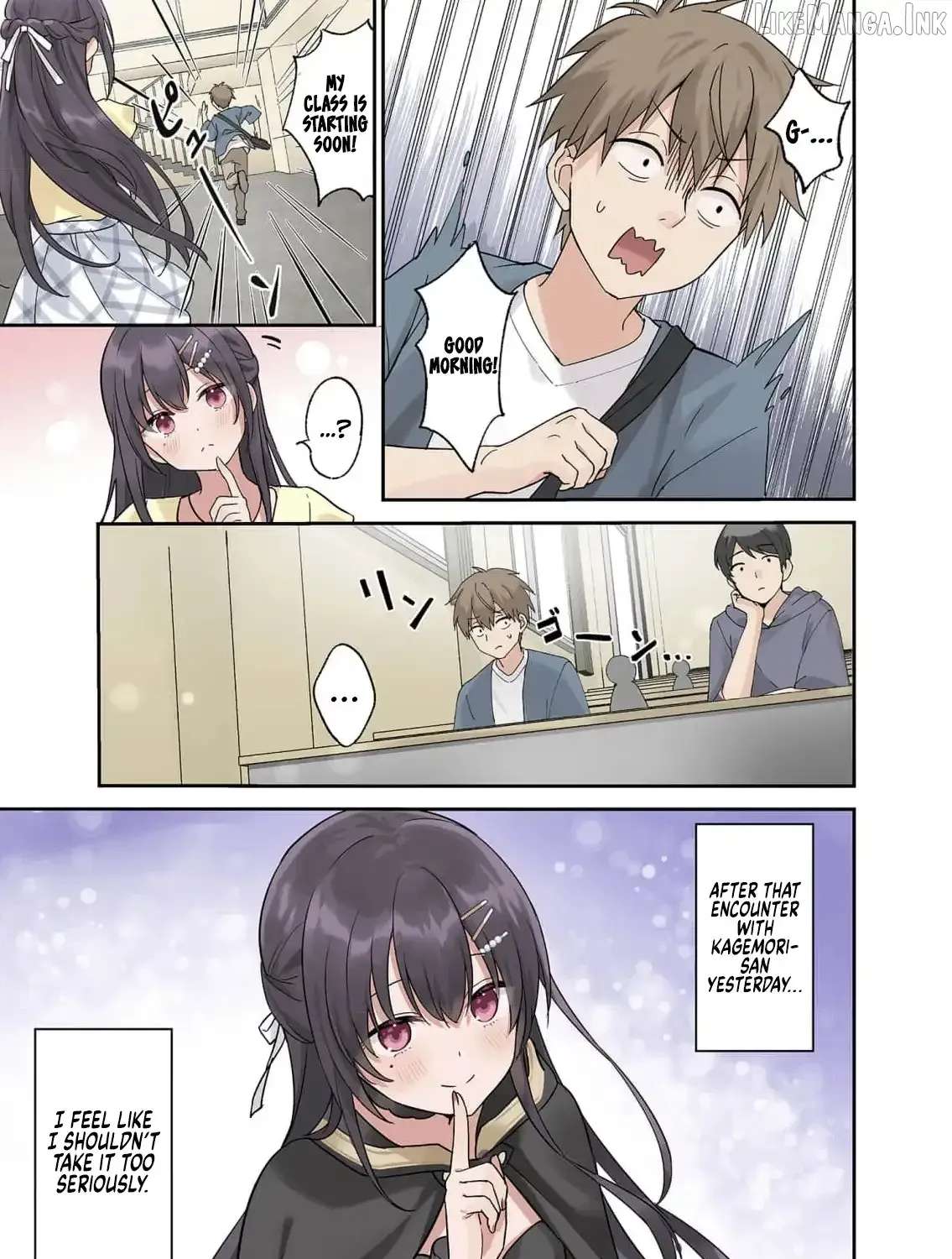 Lying Girlfriend Kagemori-san Chapter 2 - page 10