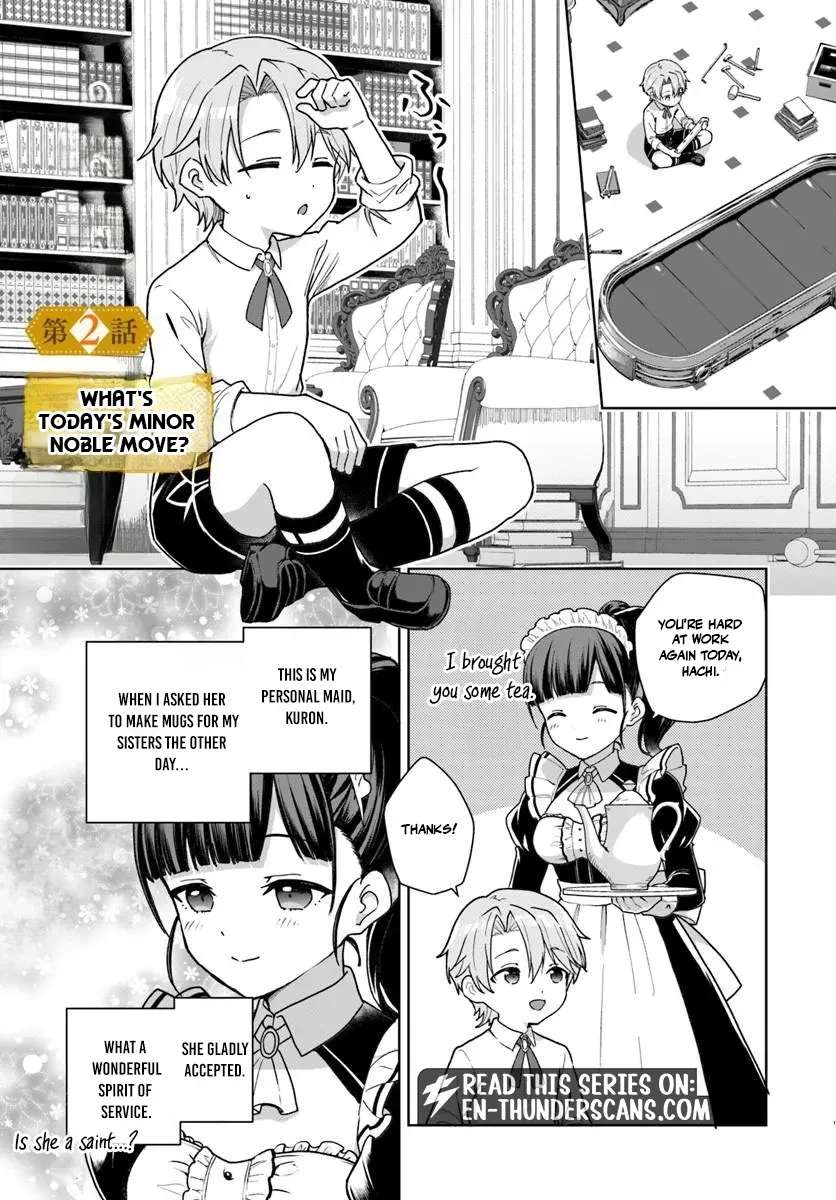 It Seems Being a Minor Noble Suits Me Chapter 2.1 - page 3