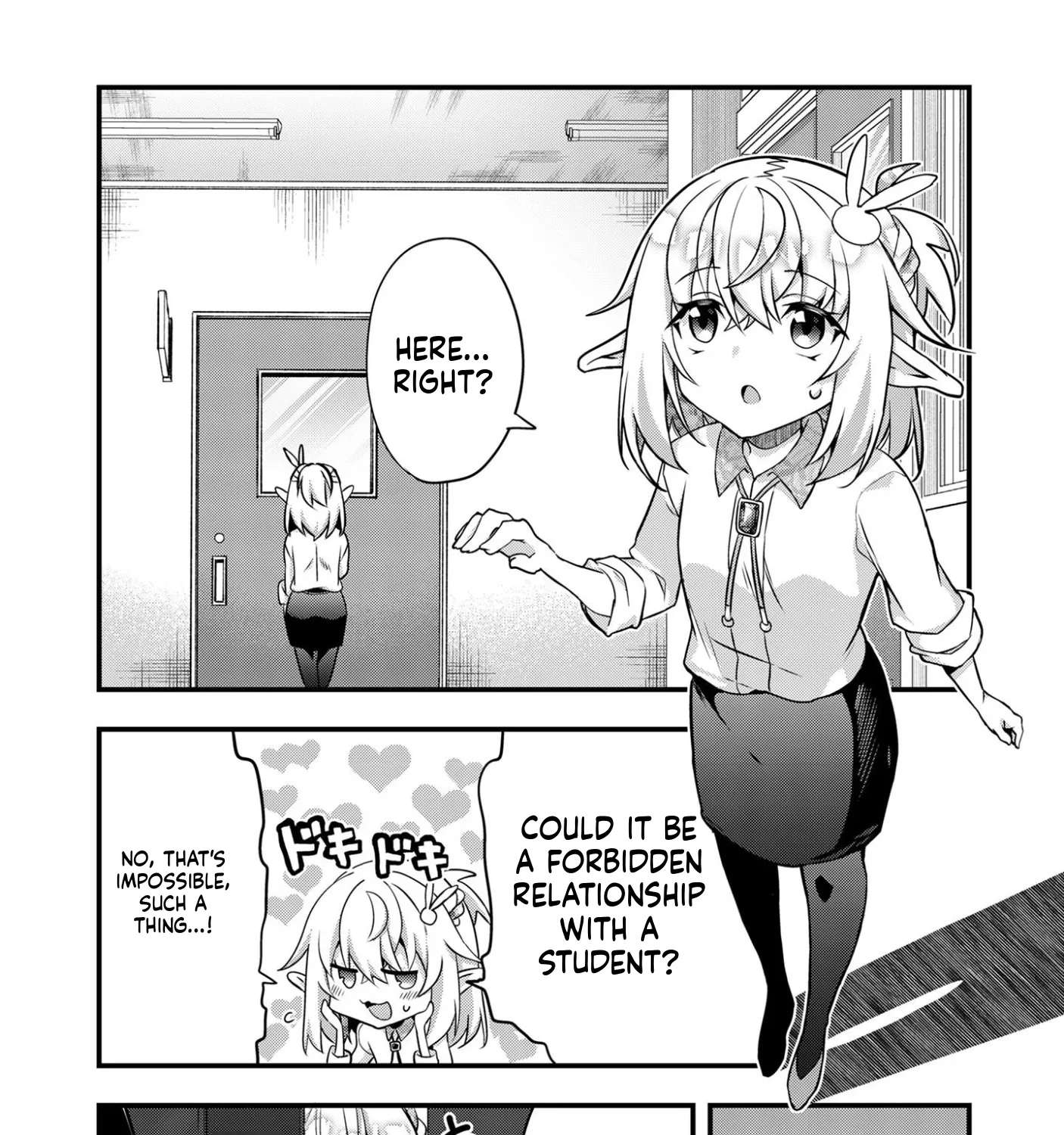 Elf-sensei to Yobanaide! Chapter 2 - page 52
