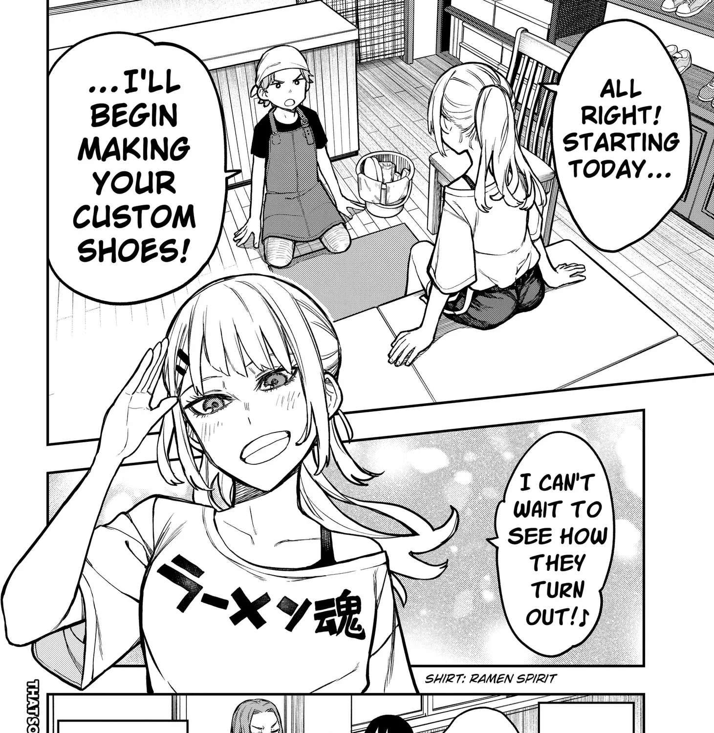 Evangeline Puts on Shoes Chapter 3 - page 71