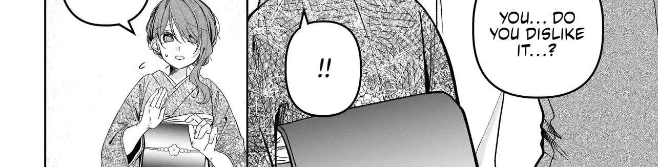 Unmei no Ban to Kekkonshitara, Tenshi Musuko no Keibo ni Narimashita Chapter 4 - page 42