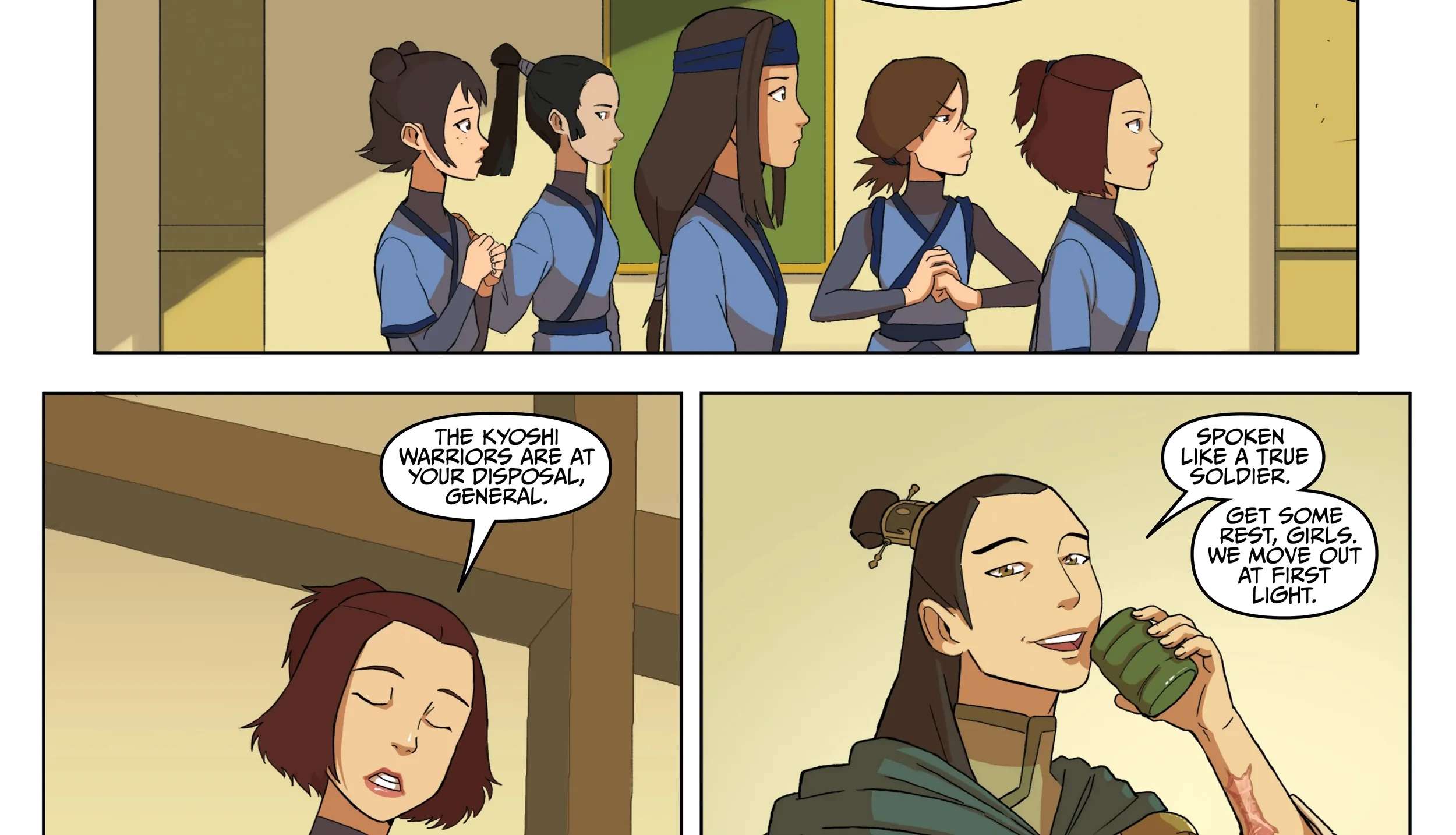 Avatar: The Last Airbender – The Kyoshi Warriors Chapter 1 - page 32