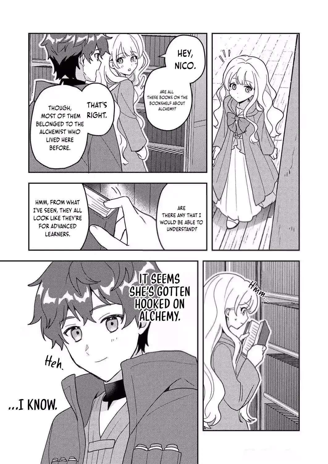 Renkinjutsushi no Henkyou Saisei Slow Life ~S-kyuu Party de Koritsu Shita Shoujo wo Kabattara Tsuihousareta no de, Issho ni Shiawase ni Kurashimasu~ Chapter 7 - page 4