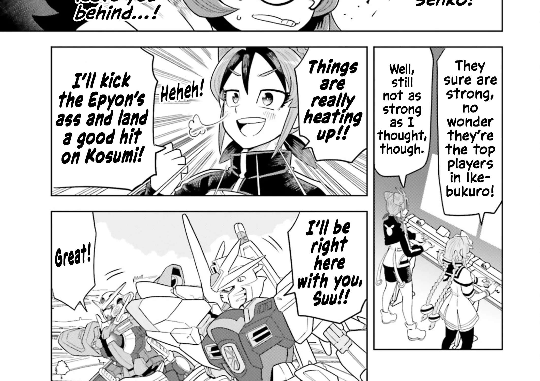 Mobile Suit Gundam EXVS - Girls on Extreme Chapter 3 - page 18