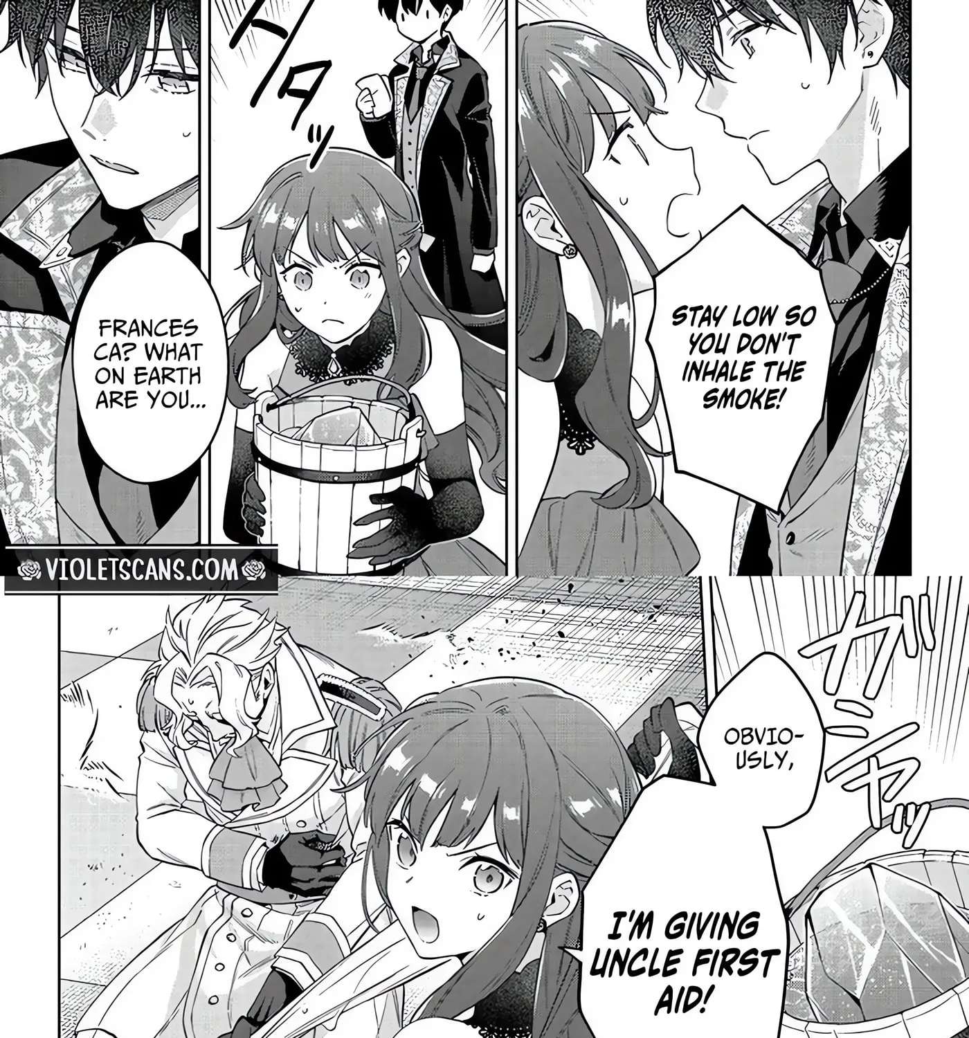Akutou Ikka no Mana Musume, Tensei Saki mo Otome Game no Gokudou Reijou deshita.: Saijoukyuu Rank no Akuyaku-sama, Sono Dekiai wa Fuyou desu! @COMIC Chapter 30 - page 36
