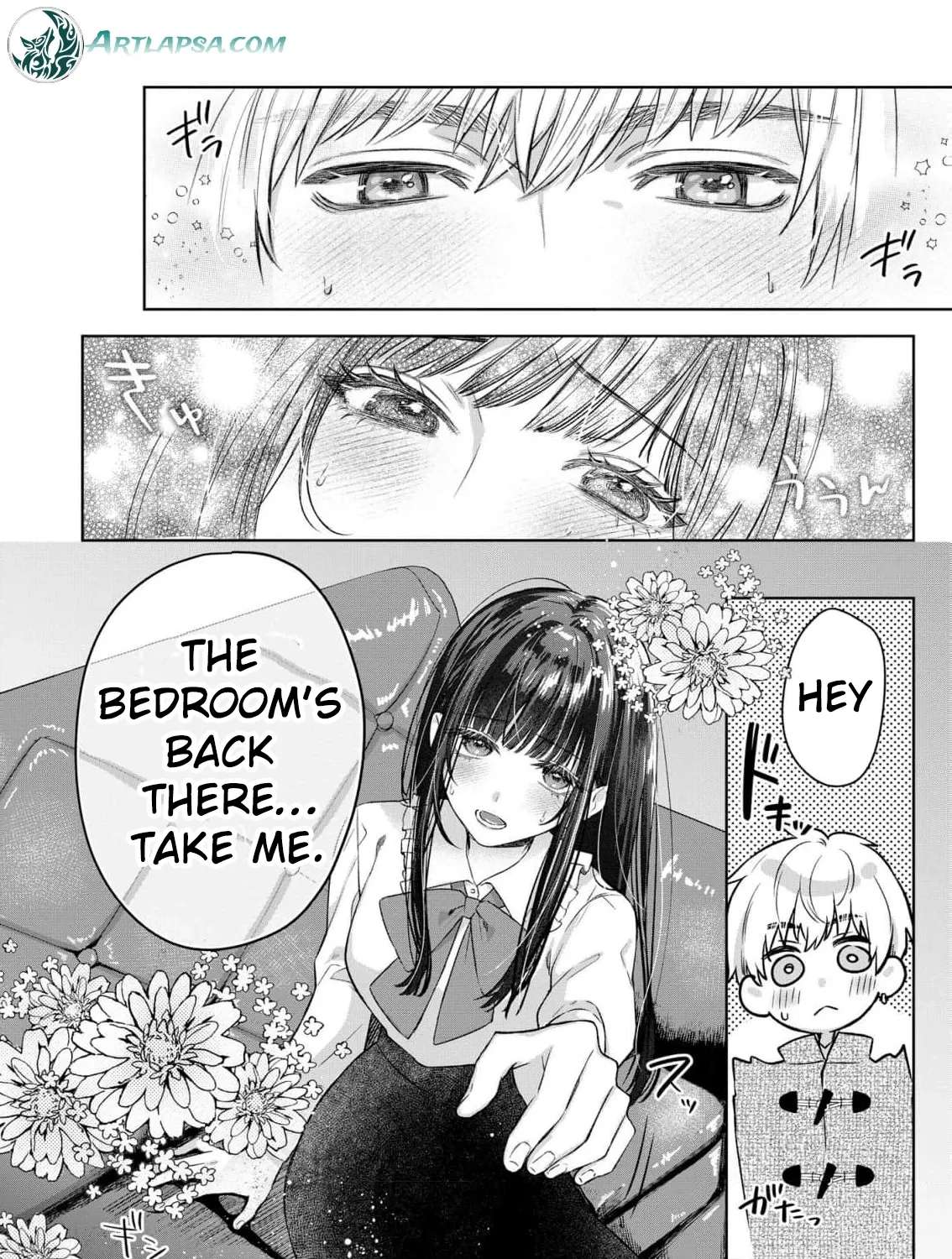 The Snow Maiden Who Can't Be Honest Is Sweetly Melted by the Sleeping Dragon Knight Chapter 3 - page 14