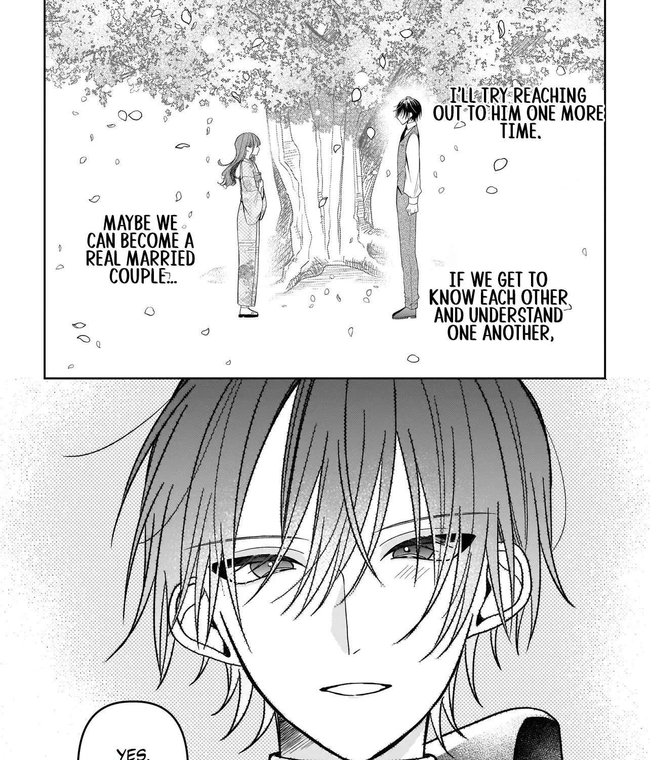 Unmei no Ban to Kekkonshitara, Tenshi Musuko no Keibo ni Narimashita Chapter 5.1 - page 28