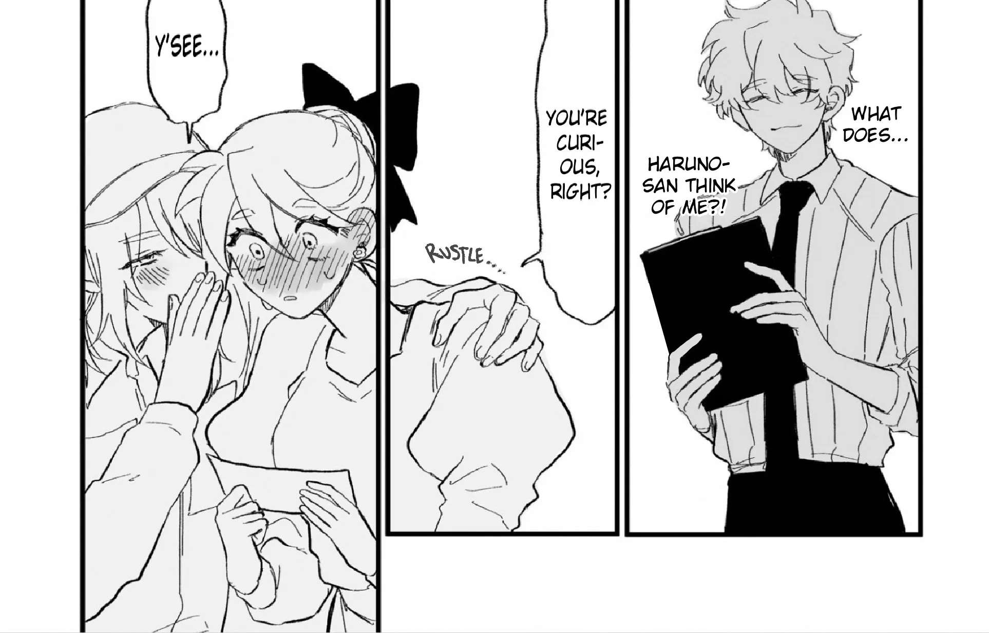 It's Not like I Like Haruno-san at All! Chapter 12.2 - page 4