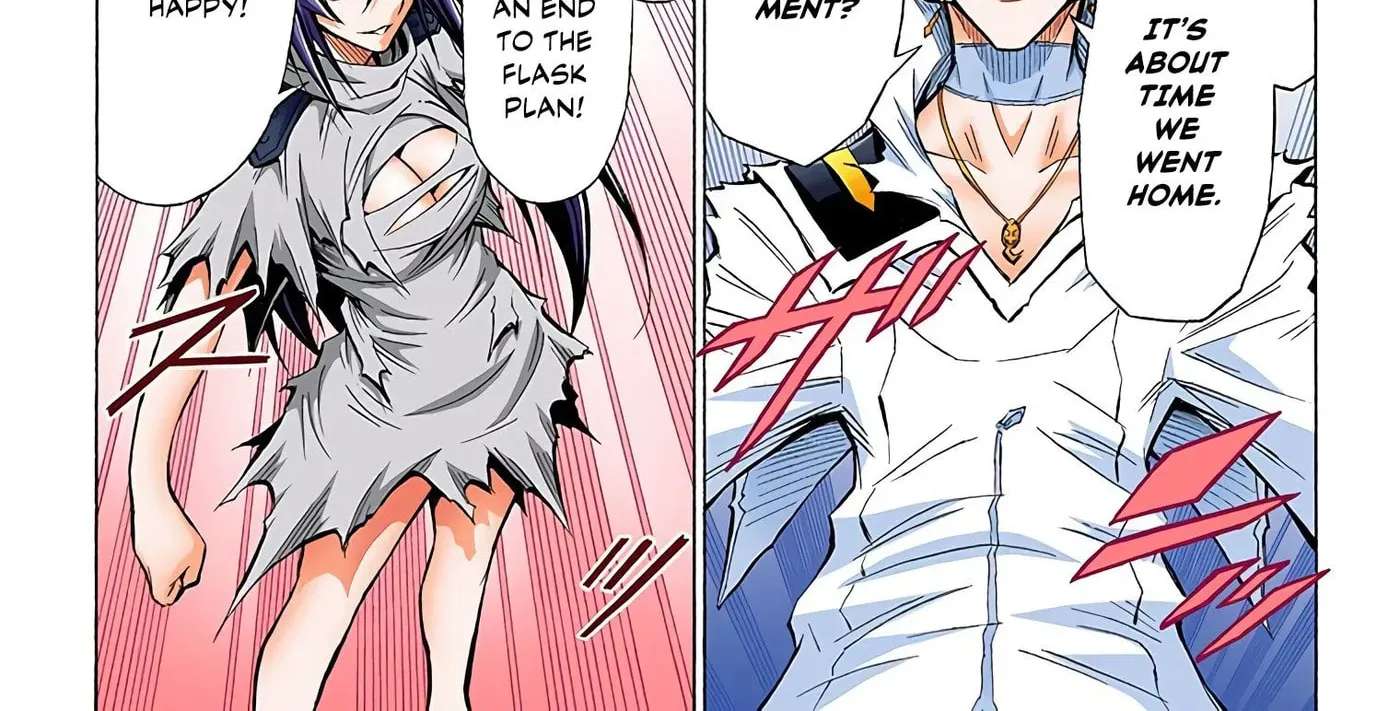 Medaka Box (Official Colored) Chapter 52 - page 35