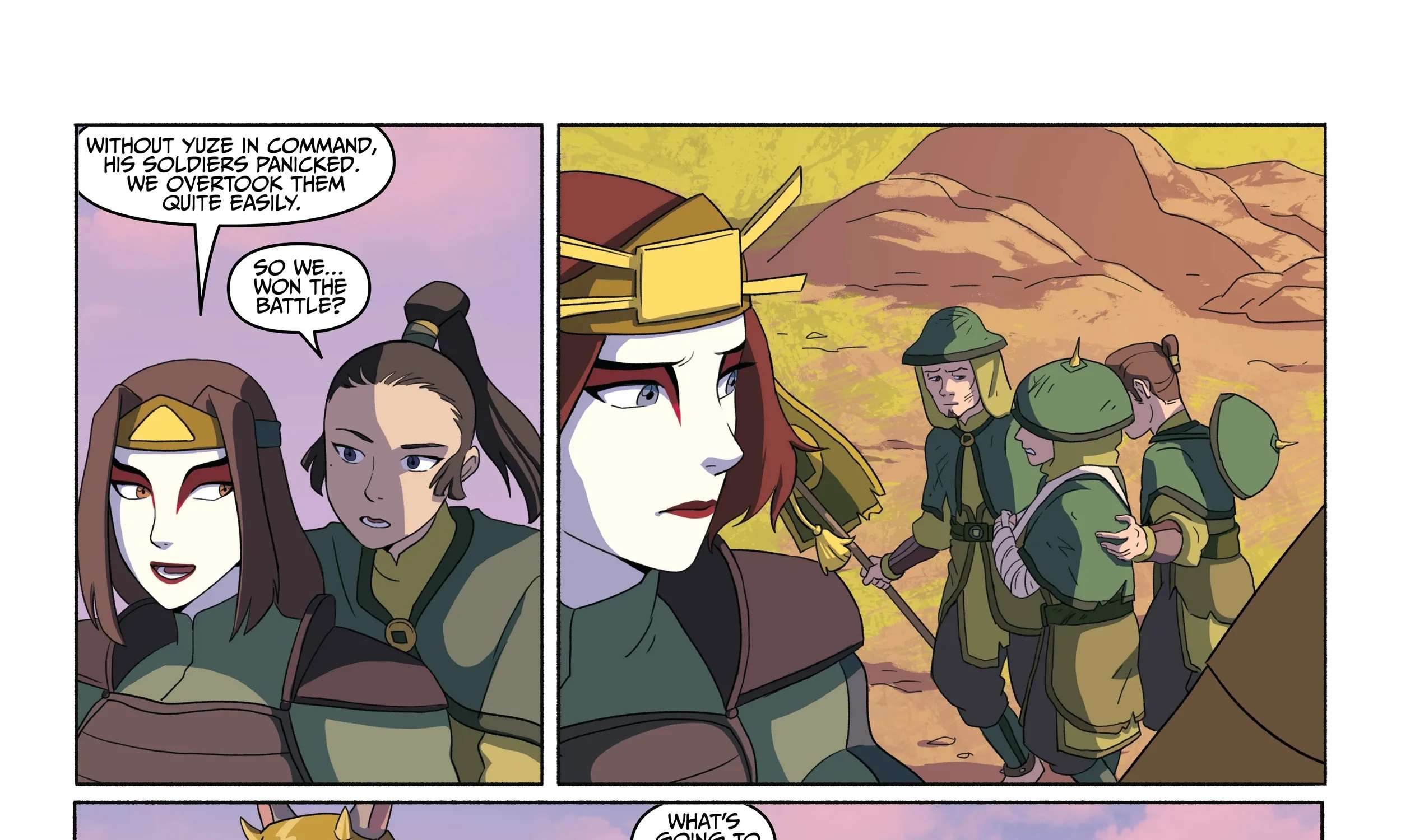 Avatar: The Last Airbender – The Kyoshi Warriors Chapter 3 - page 58