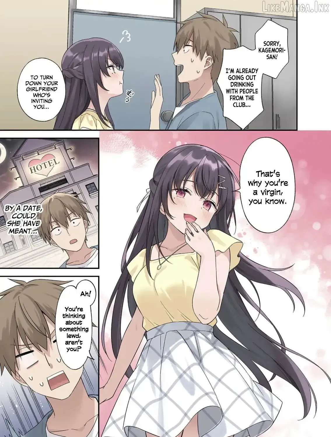 Lying Girlfriend Kagemori-san Chapter 2 - page 26