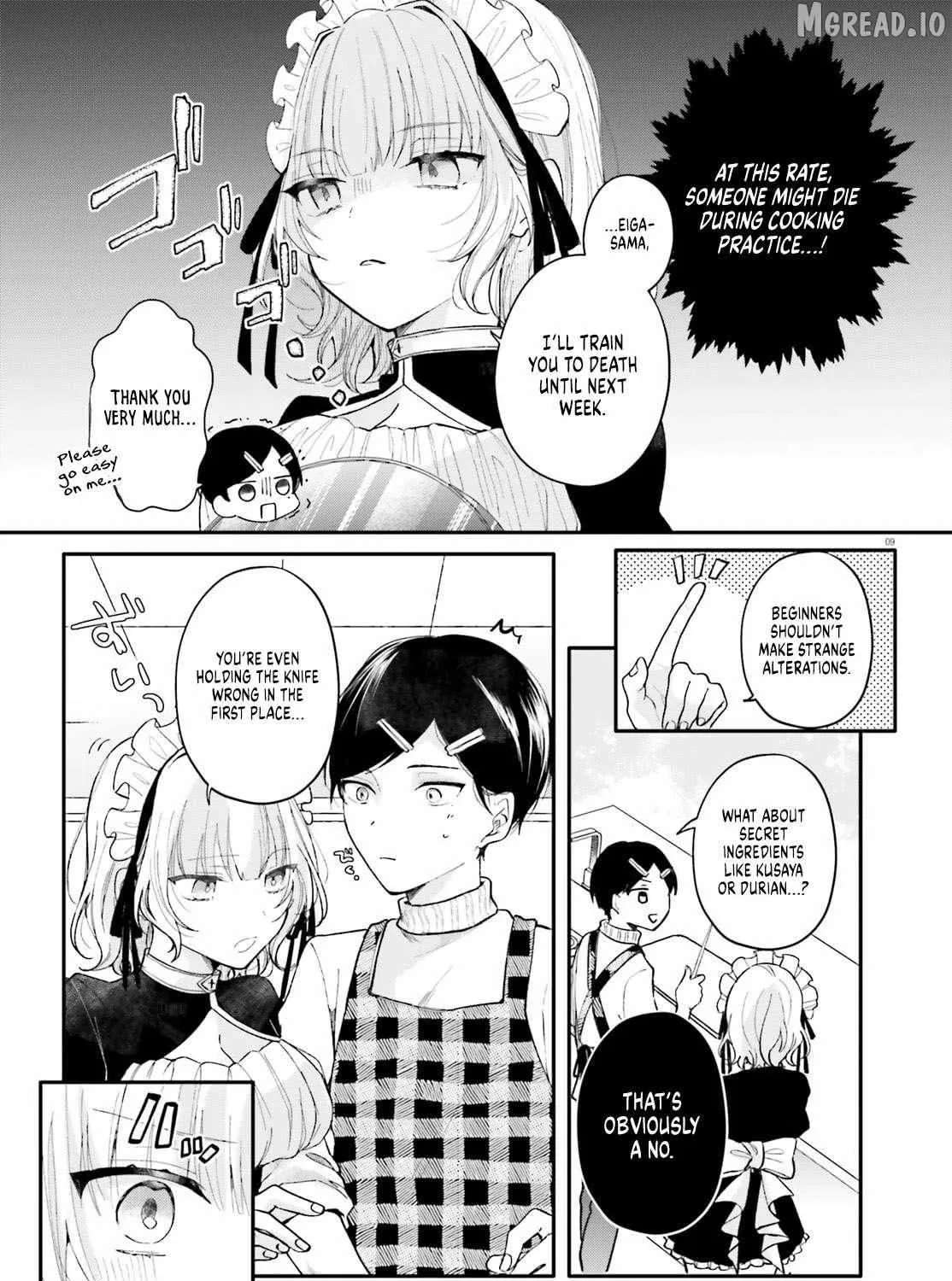 My maid looks like the girl I like in my class Chapter 2 - page 9