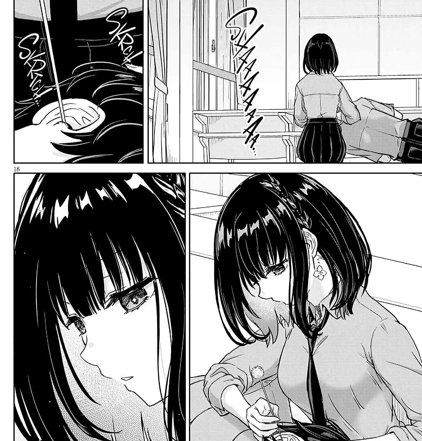 Amamori Junna wa Shitsudo ga Takai Chapter 5 - page 35