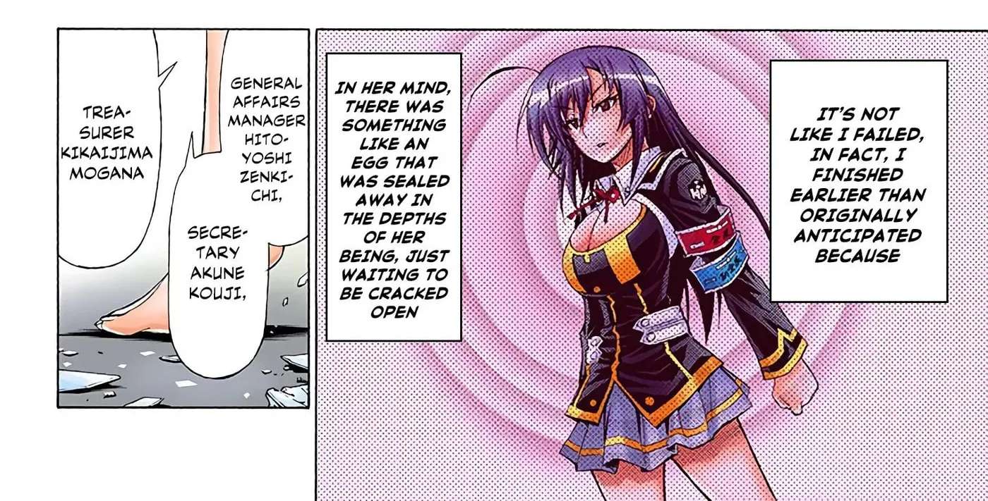 Medaka Box (Official Colored) Chapter 50 - page 8