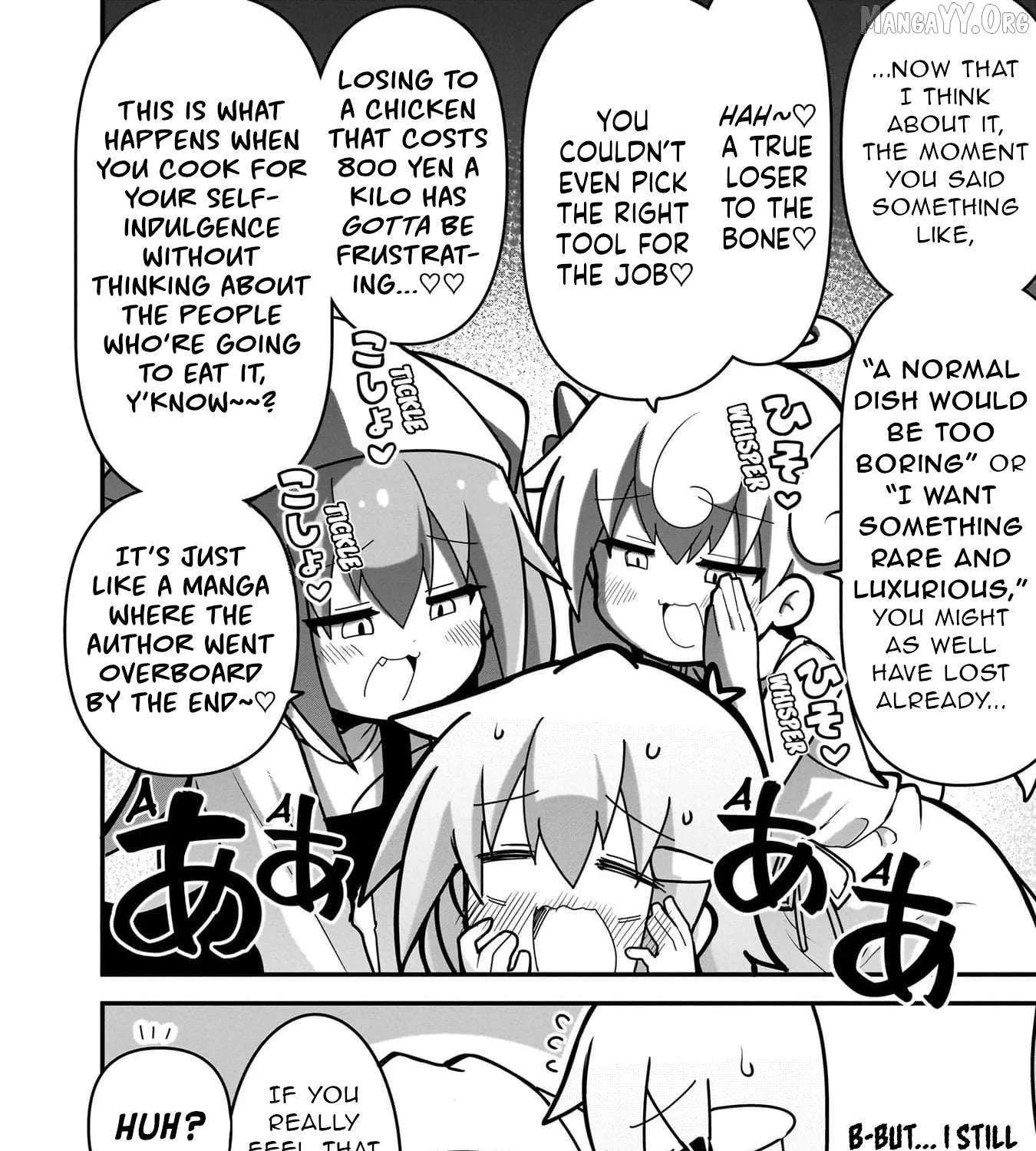 Mesugaki ga Watashi wo Wakarase ni Kuru no de Shouri no Mesugaki no Chikara wo Karite Kocchi mo Wakarase ni Ikimasu. Chapter 5 - page 35