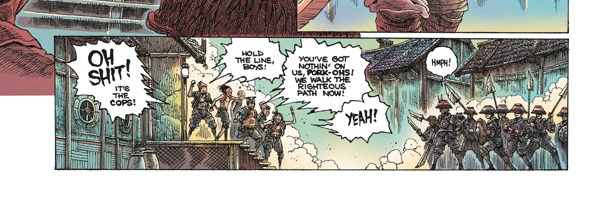 Orphan and the Five Beasts: Bath of Blood Chapter 1 - page 54