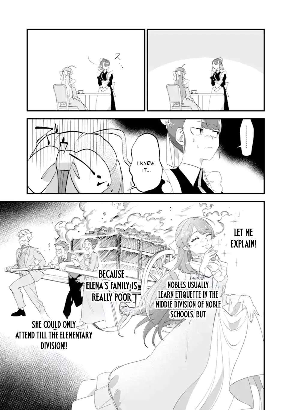 The Poor Noble Lady Wants to Marry the Cursed Earl Chapter 7.1 - page 6