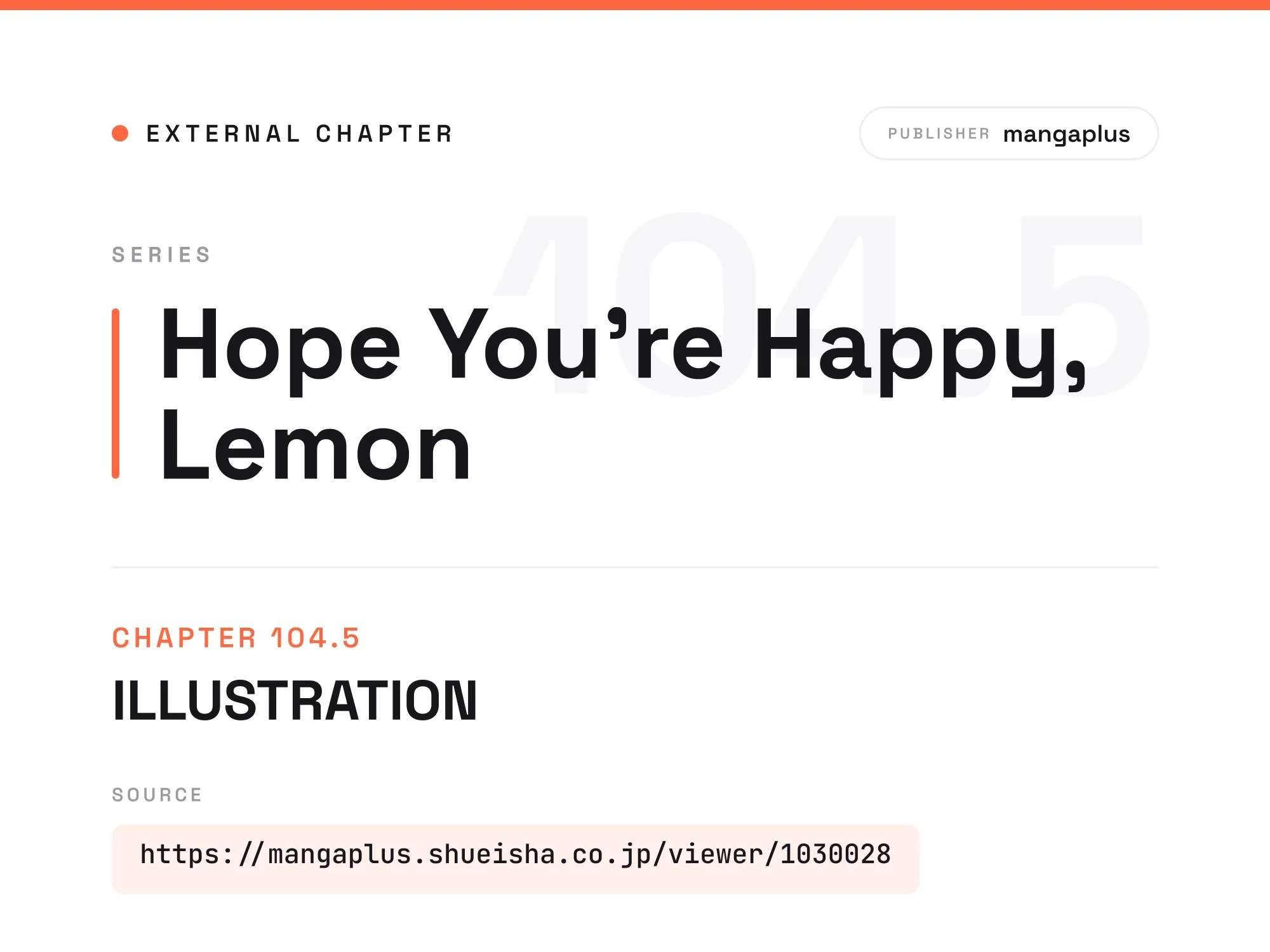 Hope You're Happy, Lemon Chapter 104.5 - page 1