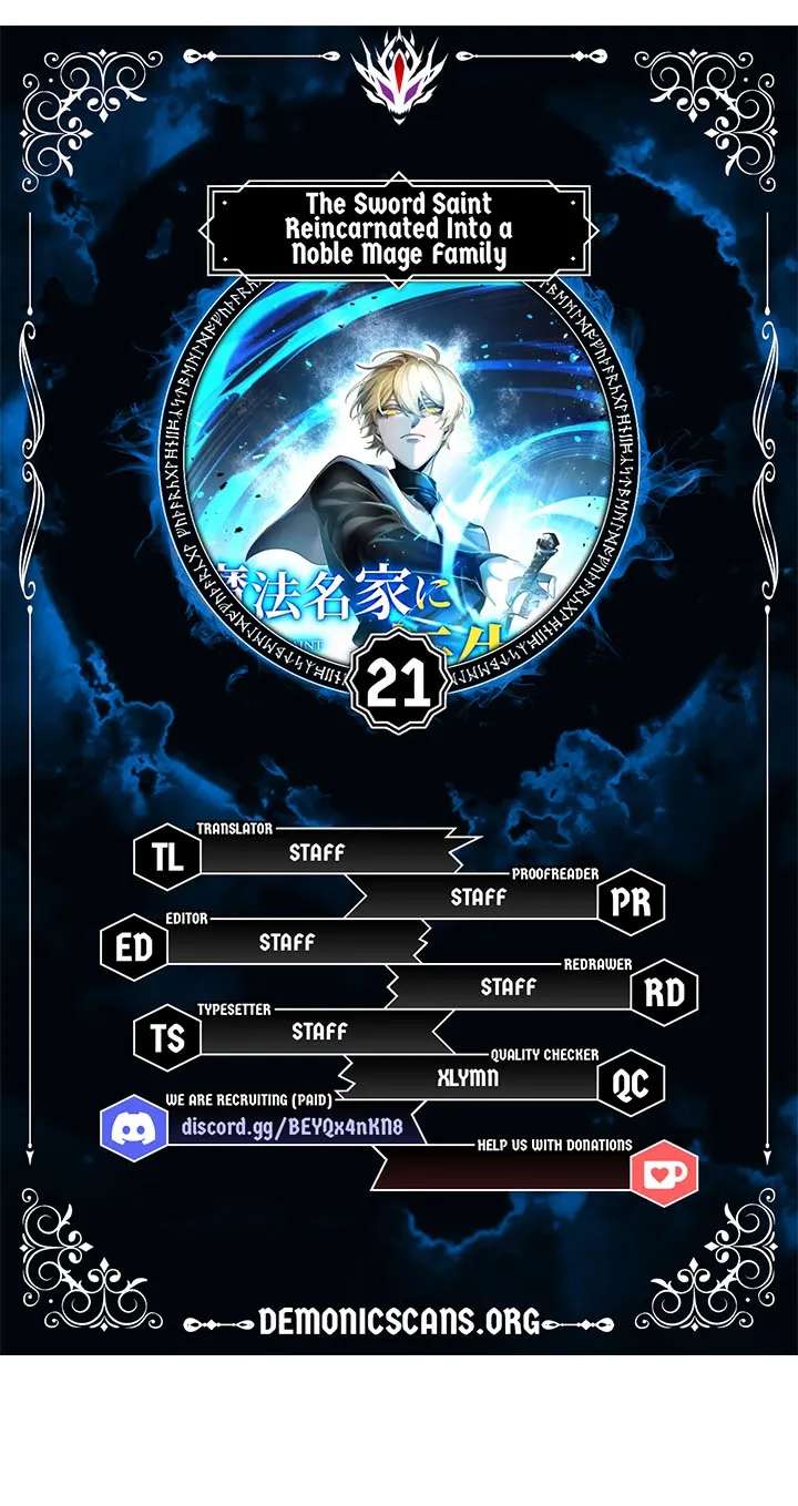 The Strongest Sword Saint Reincarnated into a Prestigious Magic Family Chapter 21 - page 9
