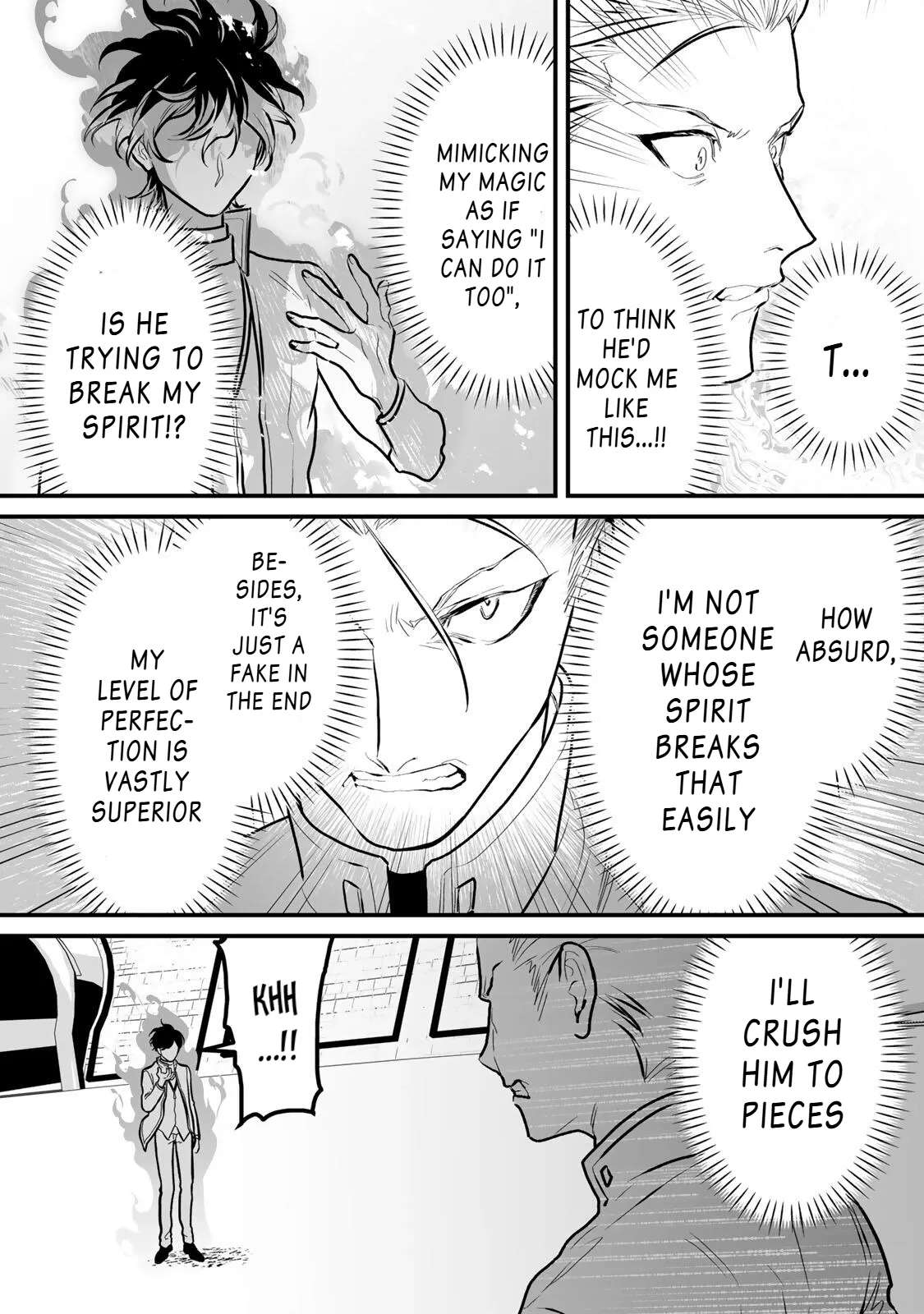 Yami Kakusei Shite Shujinkou ni Bokosareru Kamaseinu ni Hyoui Shita ga Gensaku to Chigaisugite Tomadotteru Chapter 14 - page 14