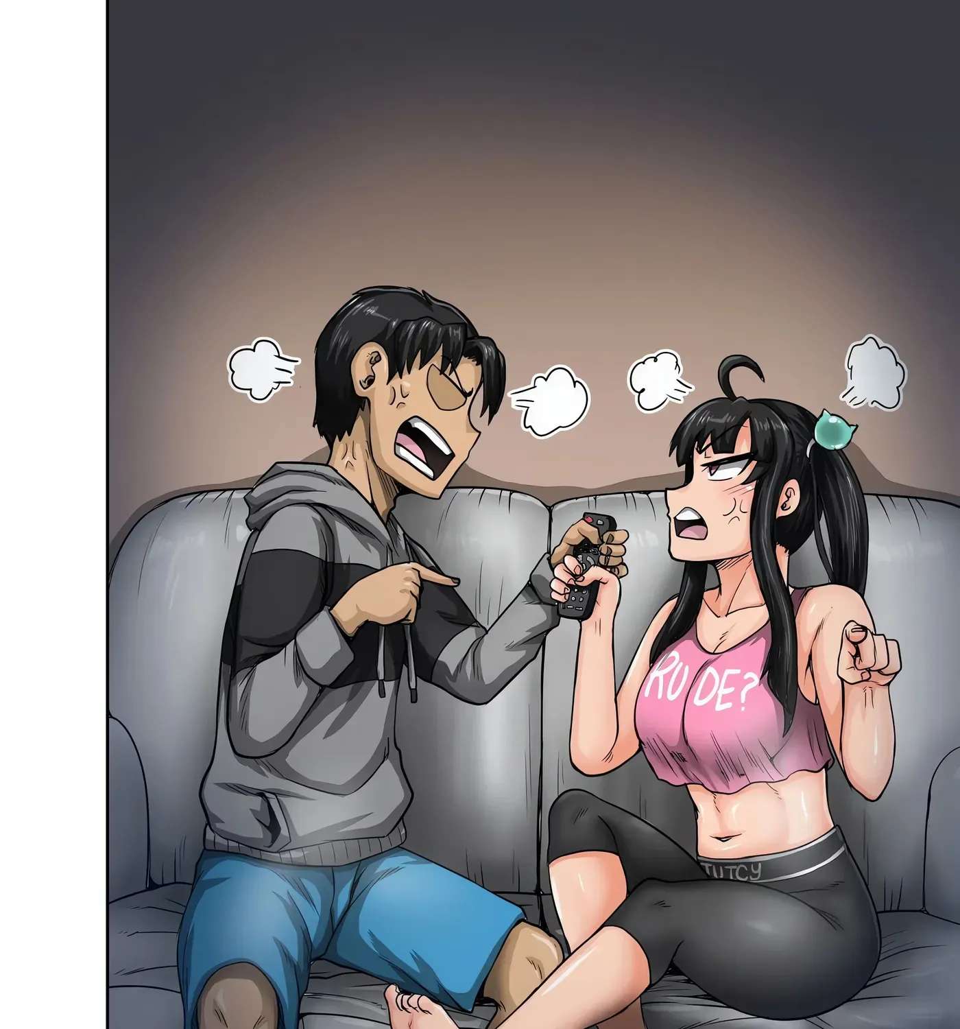 Annoying Little Sister needs to be Scolded Chapter 1 - page 131