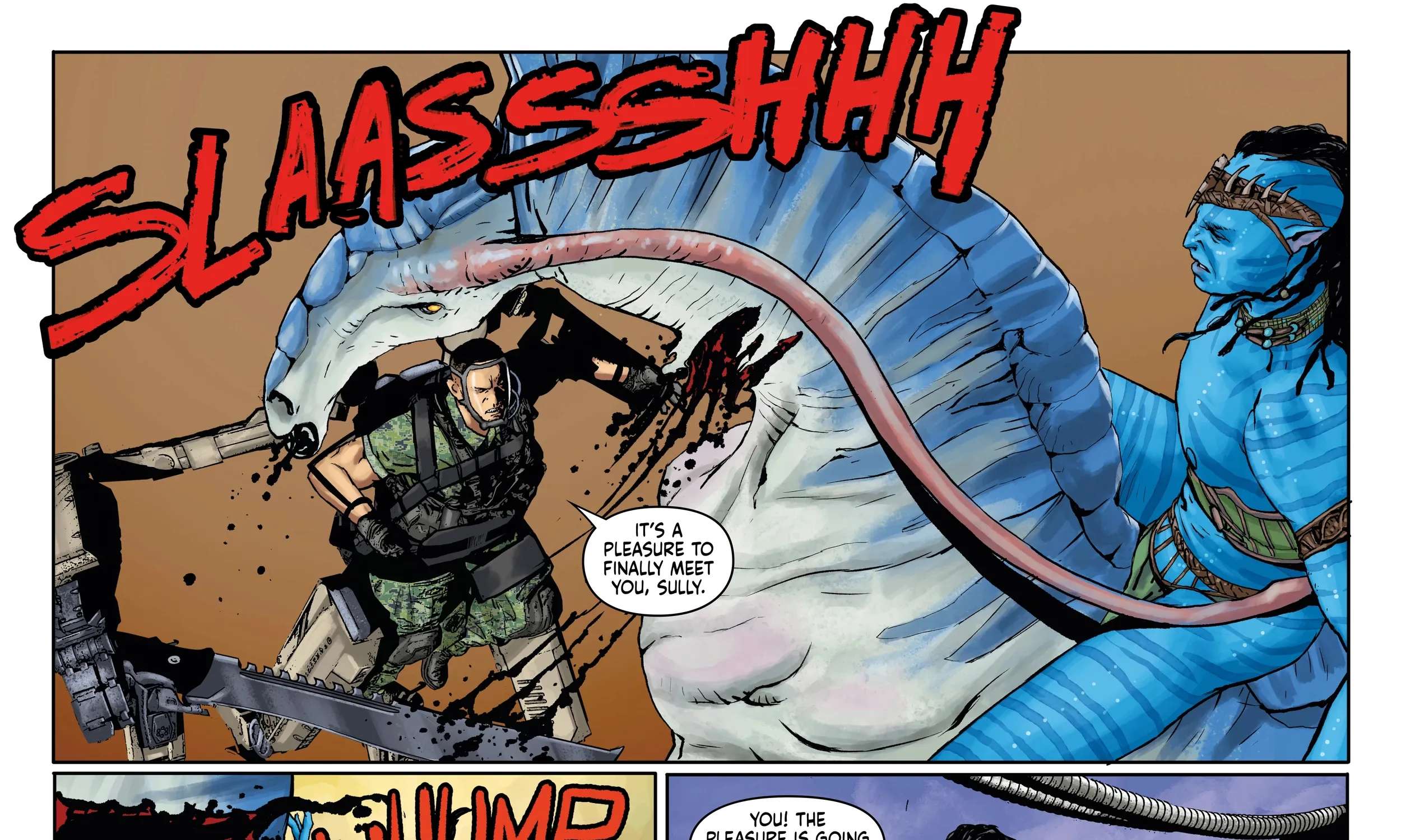 Avatar: The Gap Year – Tipping Point Chapter 4 - page 36
