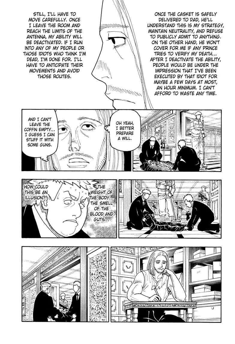 Hunter X Hunter Chapter 418 - page 12