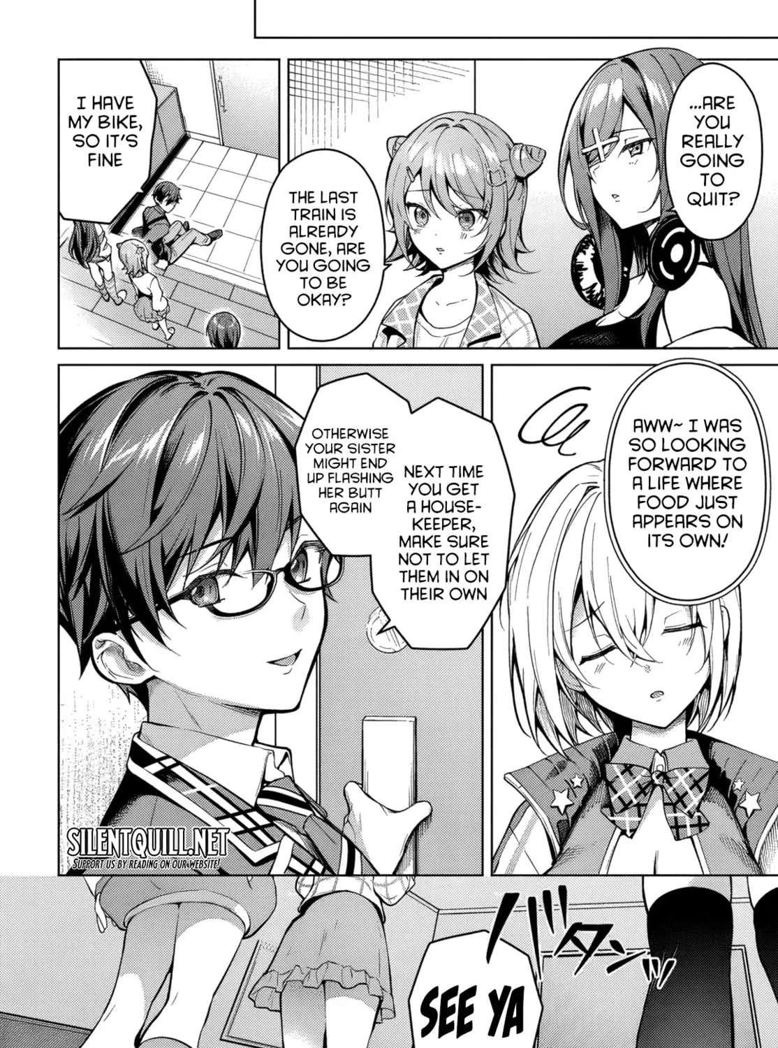 Tier 1 Shimai: Yuumei Yonshimai wa Boku nashi de wa Ikirarenai Chapter 1 - page 63