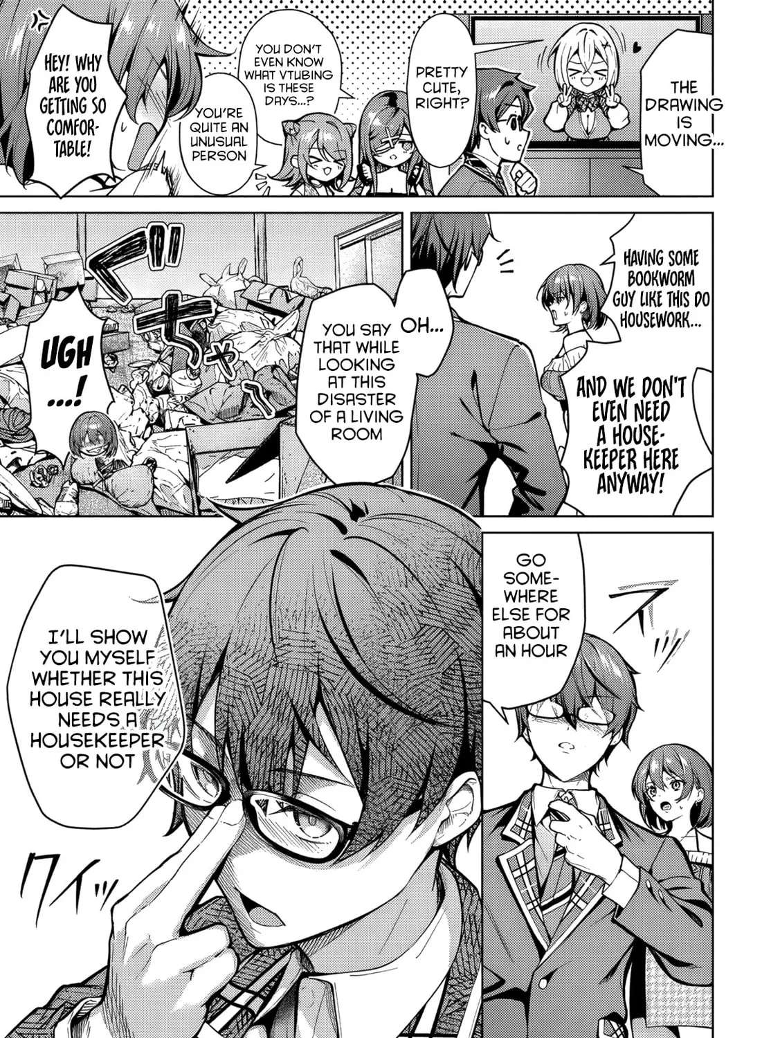 Tier 1 Shimai: Yuumei Yonshimai wa Boku nashi de wa Ikirarenai Chapter 1 - page 26
