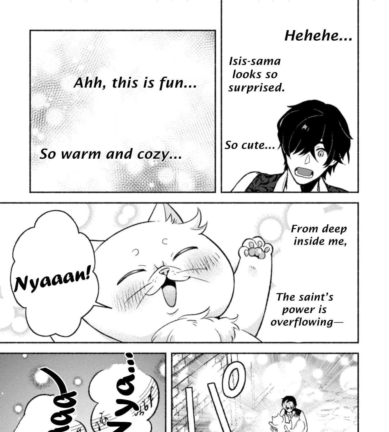 Nekura Kishi ni Yoru Dekiai Mankitsu-chuu nu Busa Neko, Jitsu wa Seijo desu! Chapter 8 - page 55