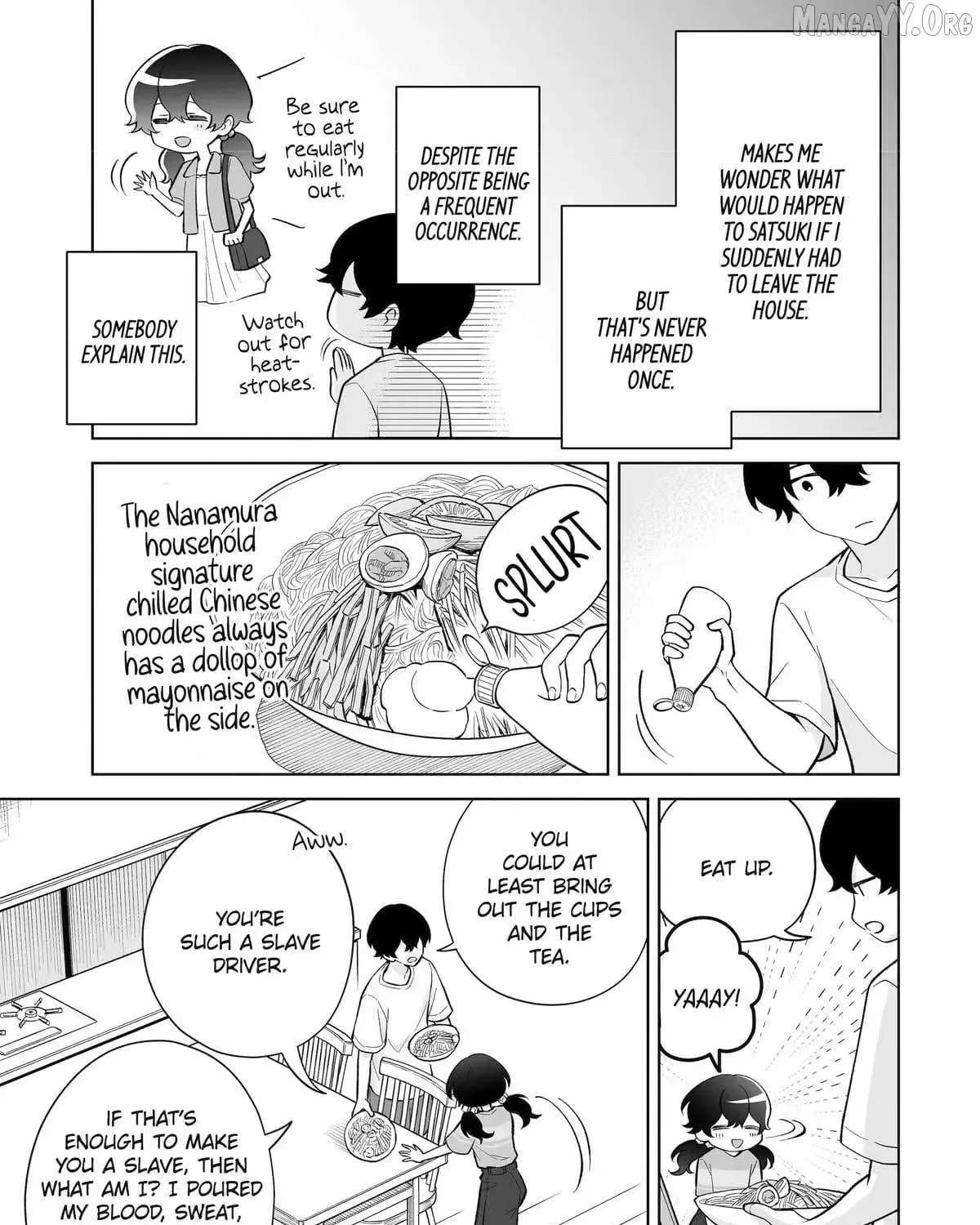 Please Leave Me Alone (For Some Reason, She Wants To Change A Lone Wolf's Helpless High School Life.) Chapter 34 - page 9