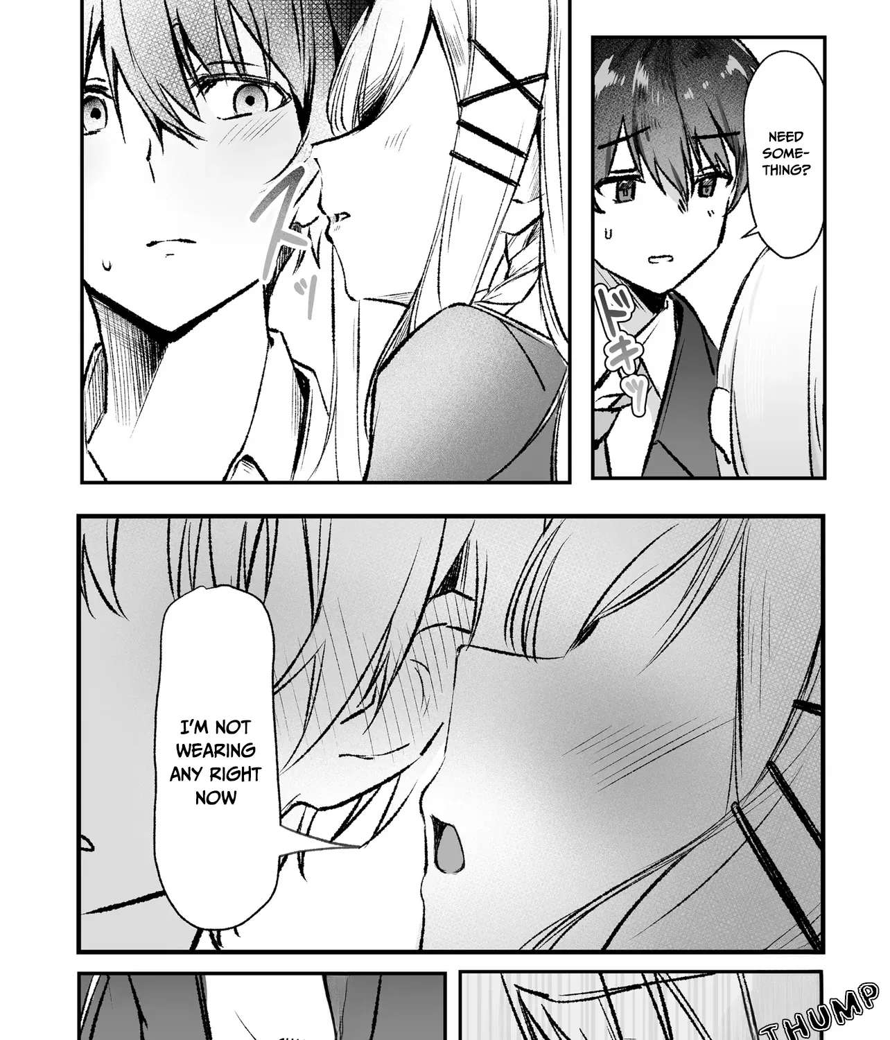 The Saintly Girl Sitting Next to Me Secretly Shows Me What's Under Her Skirt Chapter 1 - page 33