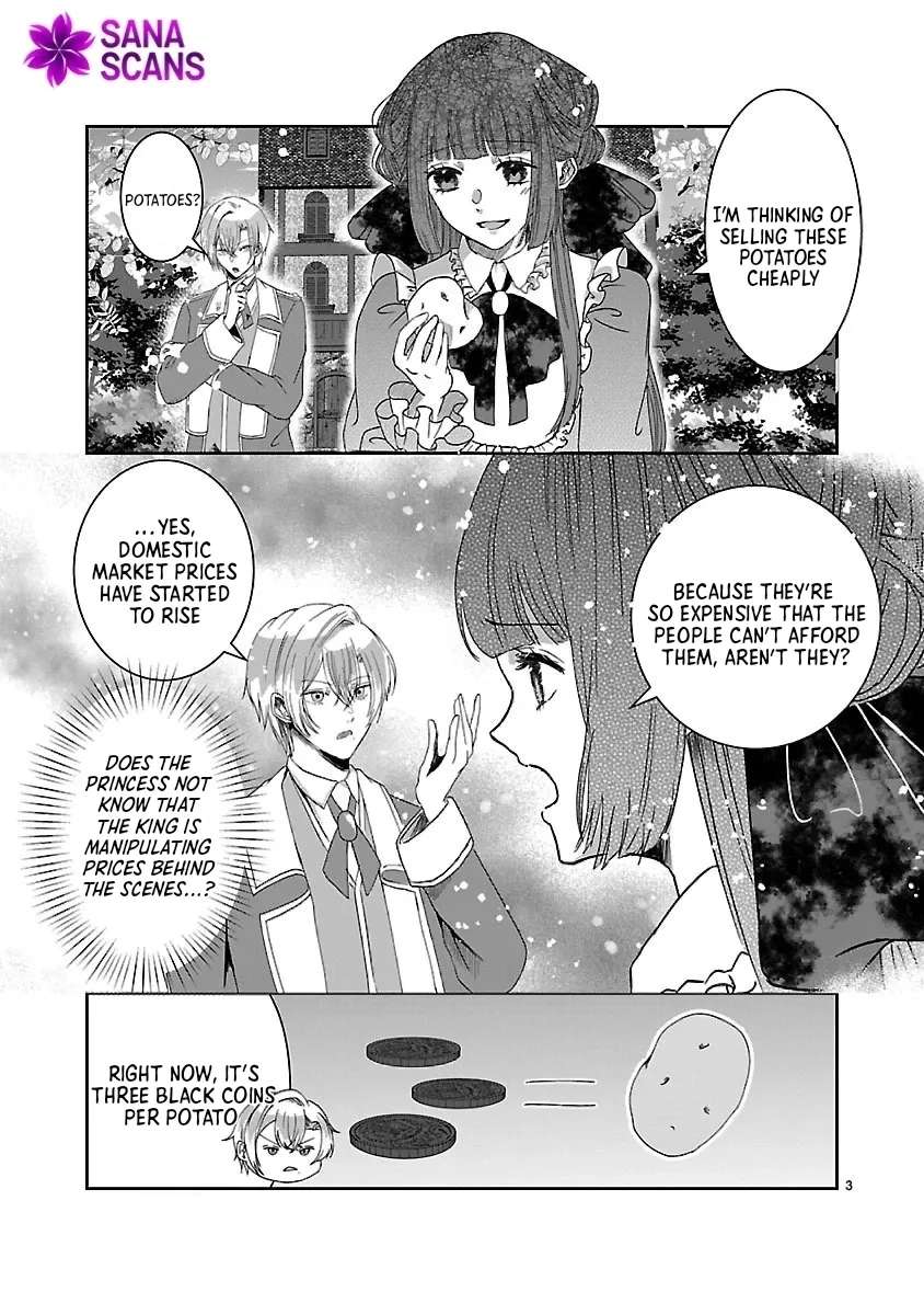 Ohitoyoshi Akuyaku Reijou no Fukushuu Keikaku ~Shi ni Modori Reijou wa Ne ga Zennin na Sei de Kizuku to Mikata ga Fuete Ikimasu~ Chapter 3 - page 3