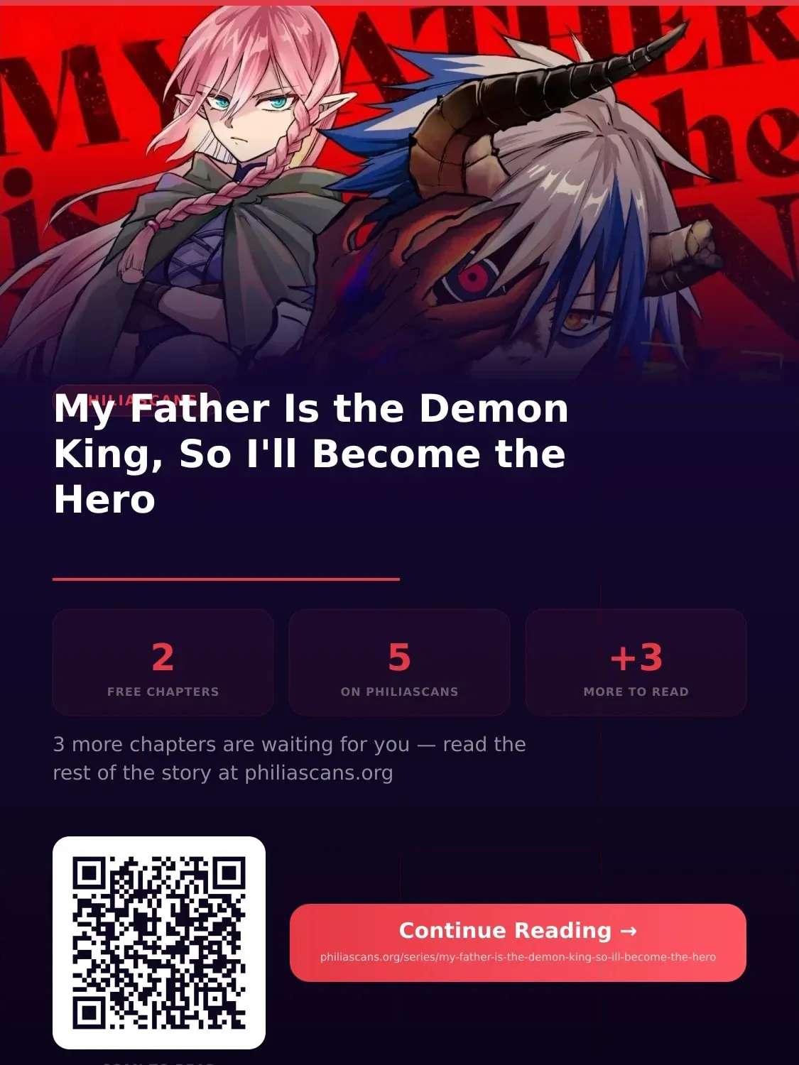 My Father Is the Demon King, so I'll Become the Hero Chapter 2 - page 38