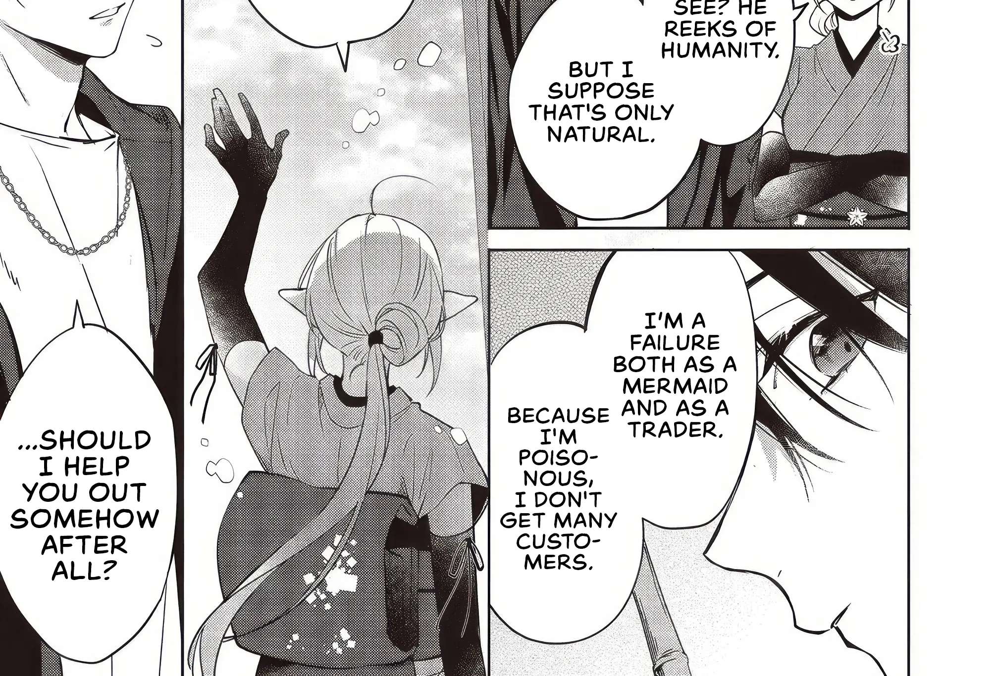 Akinai Ningyo to Soukuu no Hatsukoi Chapter 7.4 - page 2