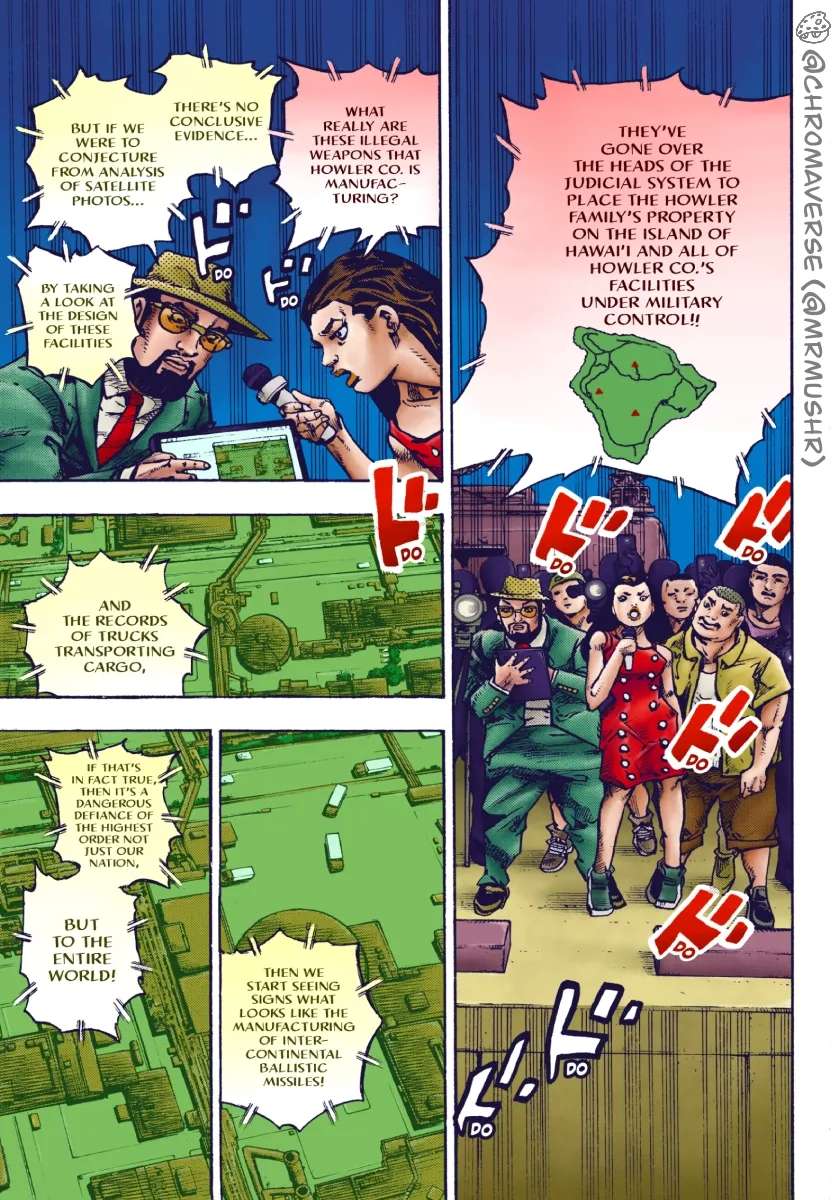 Jojo's Bizarre Adventure Part 9 - The Jojolands (Fan-Colored) Chapter 32 - page 20