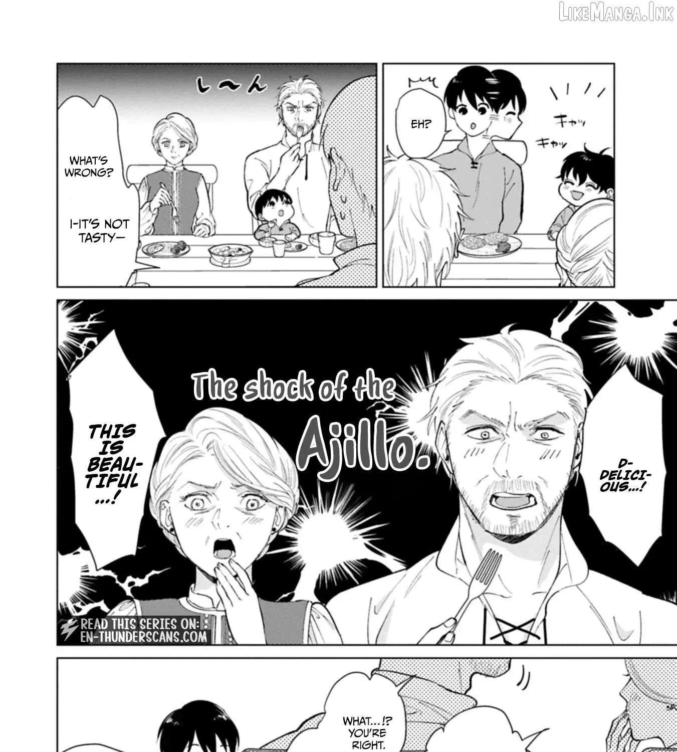 Ashita mo Ii Hi de Arimasu You ni.: Isekai de Atarashii Kazoku ga Dekimashita: San Kyoudai no Hokkori Gohan Nikki Chapter 4 - page 62