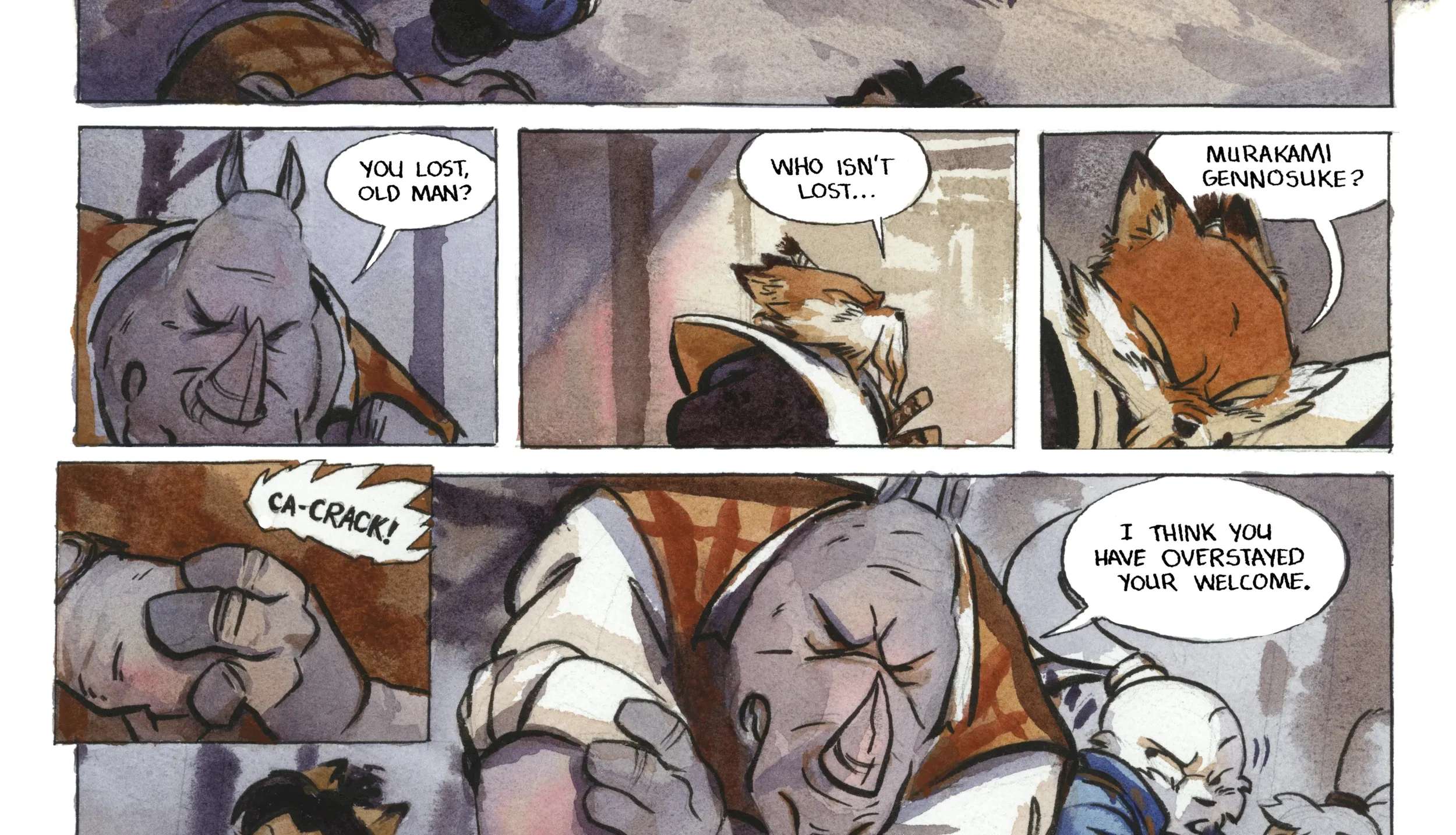 Usagi Yojimbo: Kaitō '84 Chapter 3 - page 8