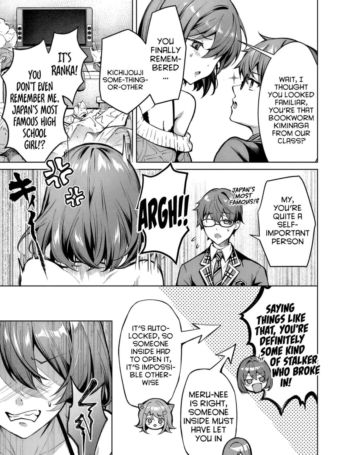Tier 1 Shimai: Yuumei Yonshimai wa Boku nashi de wa Ikirarenai Chapter 1 - page 22