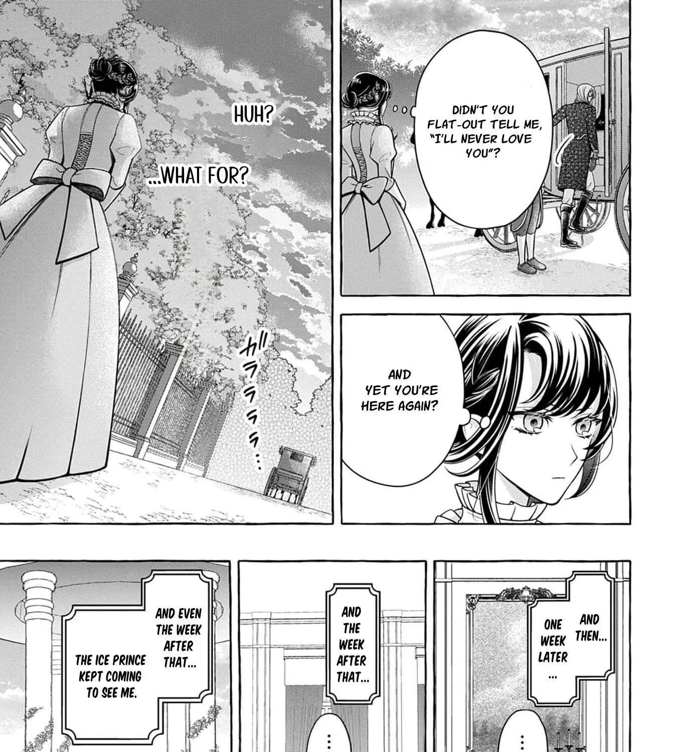 "Omae wo Aisuru Koto wa Nai" to Iwareta node "Sou nano? Watashi mo yo" to Iikaeshite Okimashita. Koori no Kikoshi-sama to Tsumugu Dekiai Kekkon Seikatsu Chapter 2 - page 6