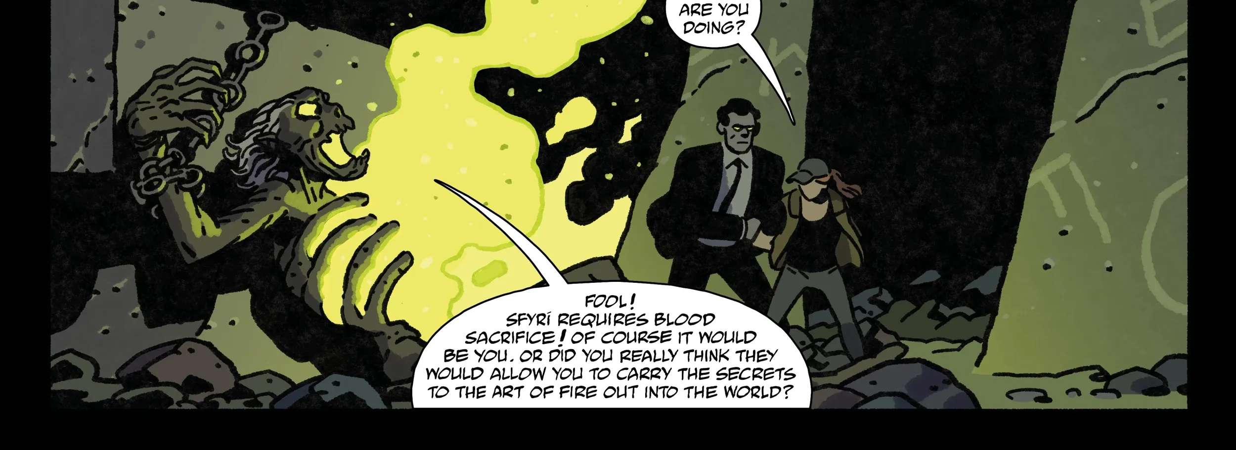 Hellboy in Love: Obsidian Chapter 2 - page 33