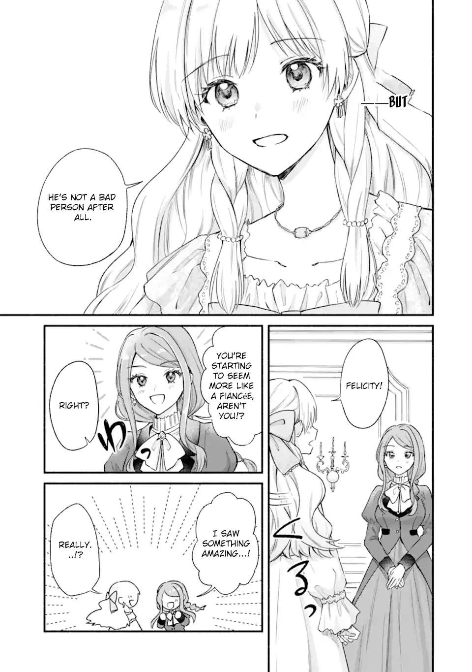 You Don't Have to Do Anything," Says My Overprotective Fiancé Chapter 2 - page 35