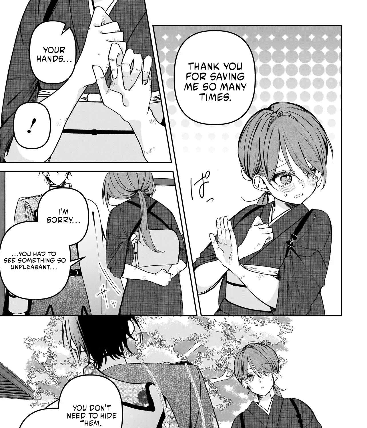 Unmei no Ban to Kekkonshitara, Tenshi Musuko no Keibo ni Narimashita Chapter 1 - page 49