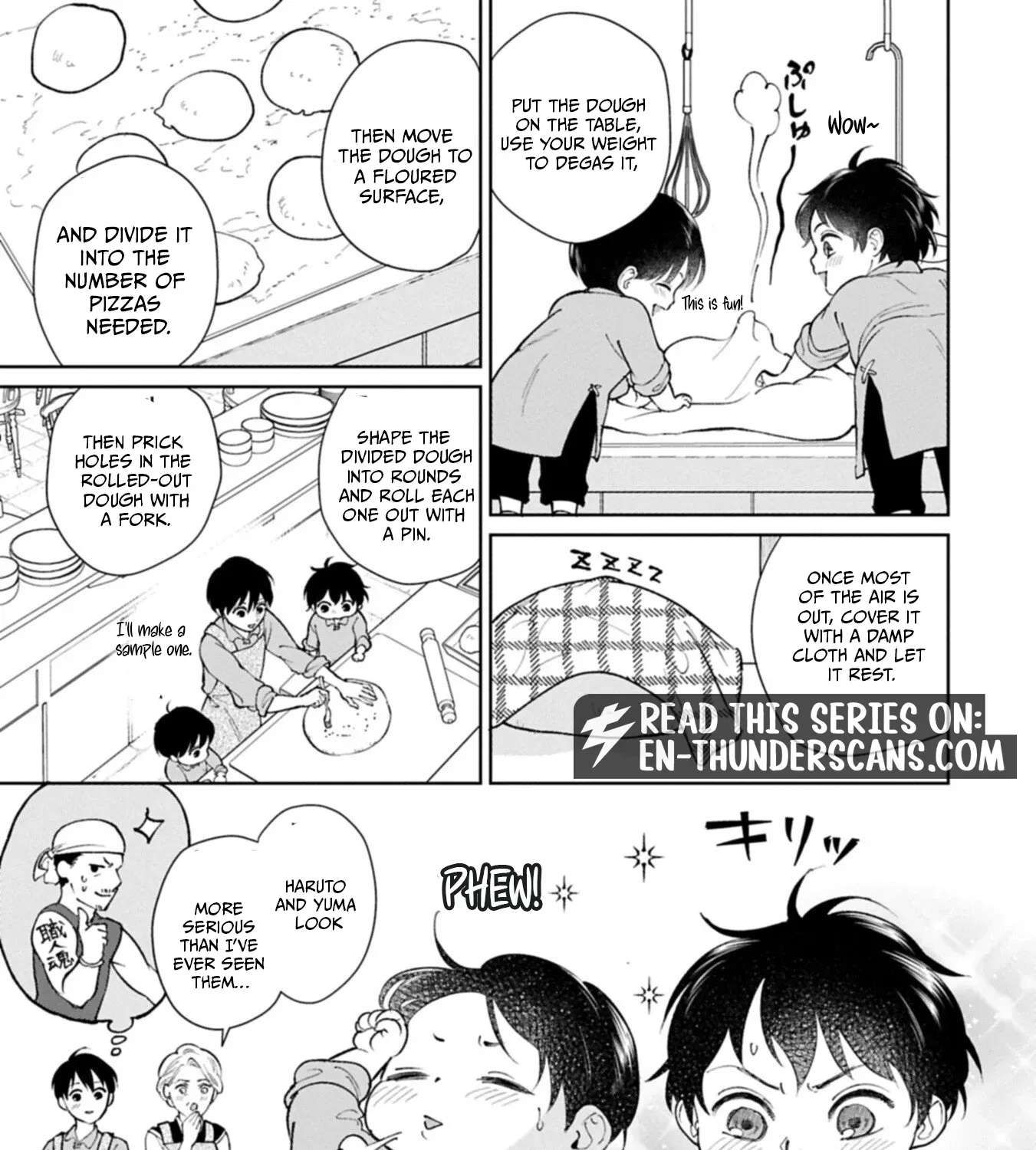 Ashita mo Ii Hi de Arimasu You ni.: Isekai de Atarashii Kazoku ga Dekimashita: San Kyoudai no Hokkori Gohan Nikki Chapter 5 - page 39