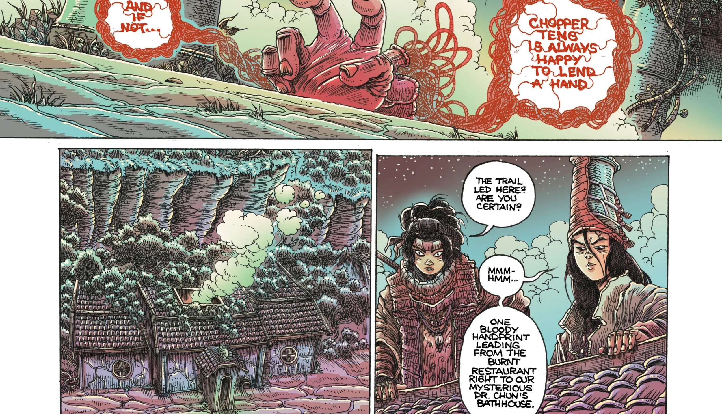 Orphan and the Five Beasts: Bath of Blood Chapter 2 - page 26
