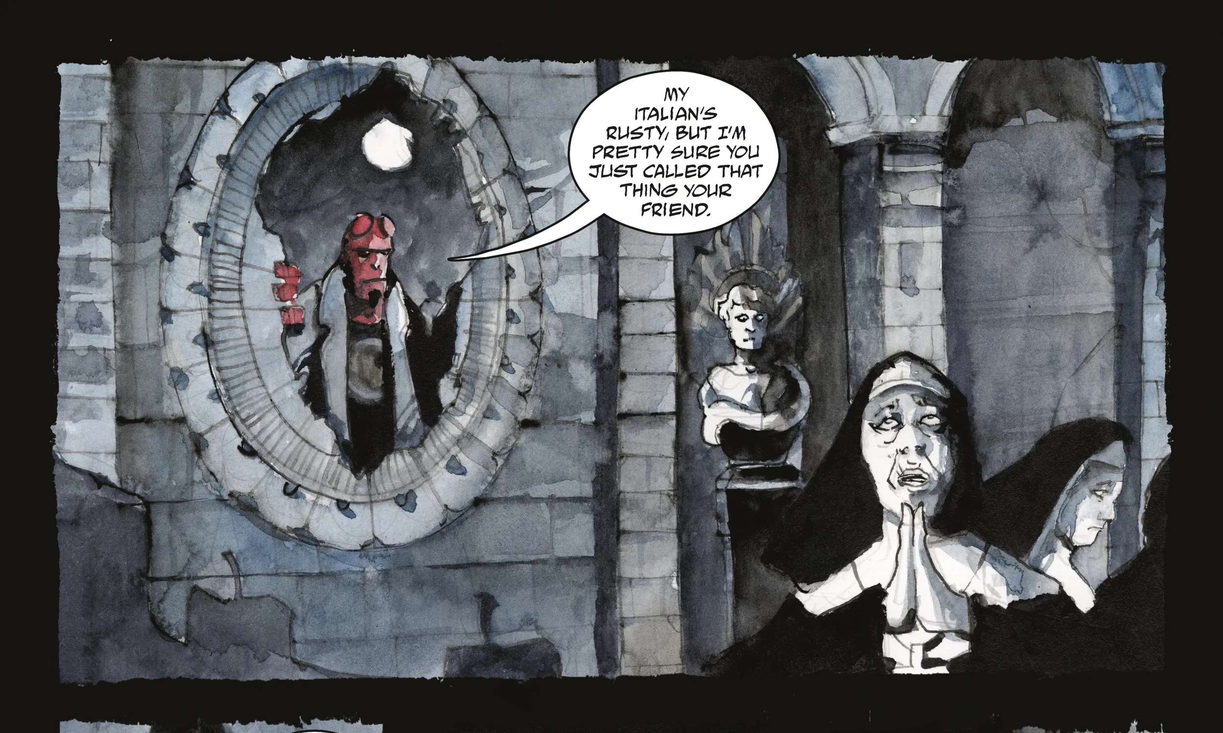 Hellboy and the B.P.R.D.: The Monster of Nivola Chapter 1 - page 61