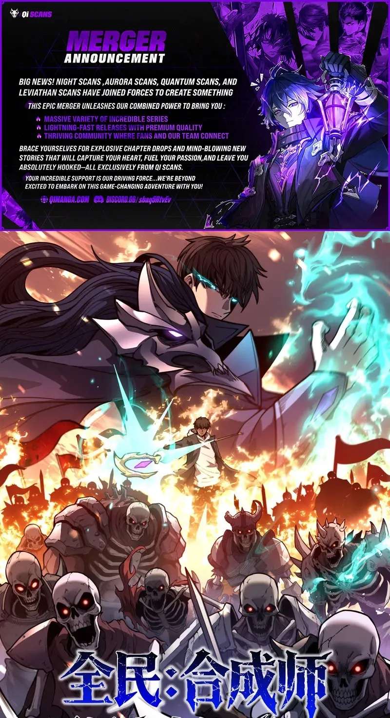 Global Awakening: The Synthesis Master Starts with an Undead Army Chapter 3 - page 1